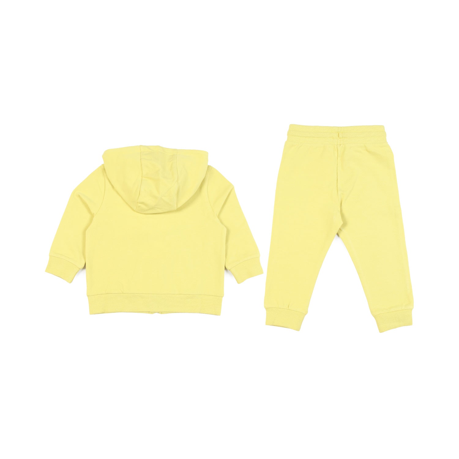 TUTA GIALLO FLUO CON CAPPUCCIO BABY - annameglio.com abbigliamento moda