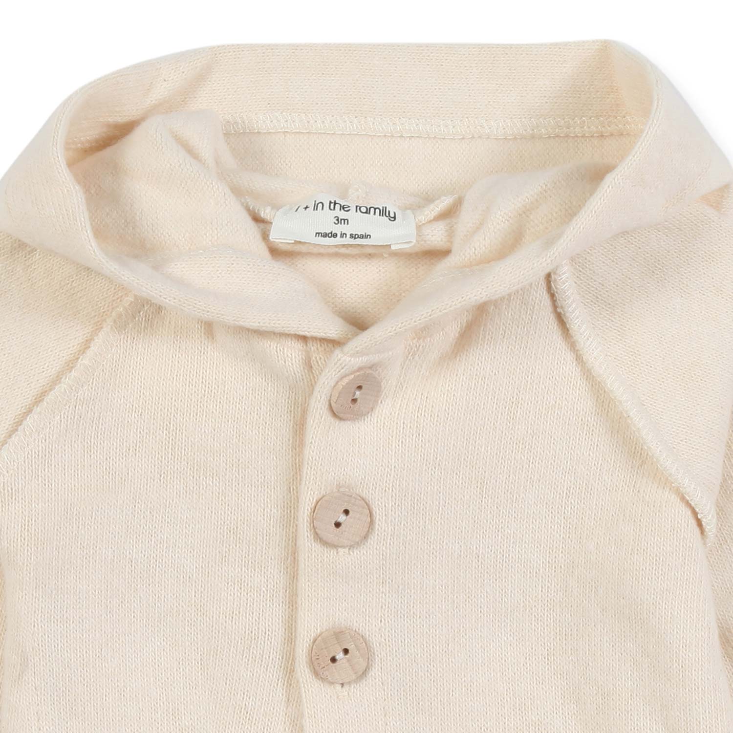 CARDIGAN HERVE ECRU BABY UNISEX - annameglio.com abbigliamento moda