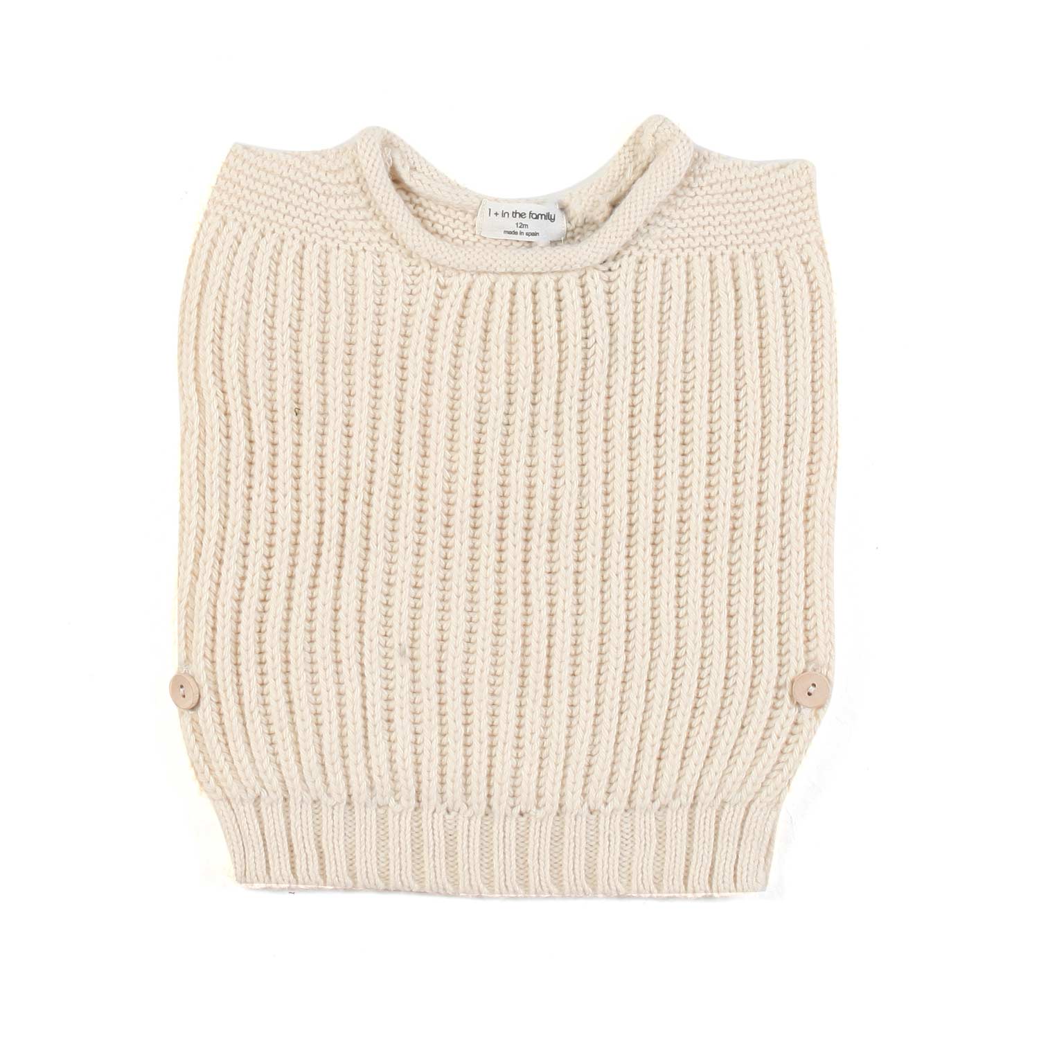 GILET PHILO ECRU BIMBO E BIMBA - annameglio.com abbigliamento moda