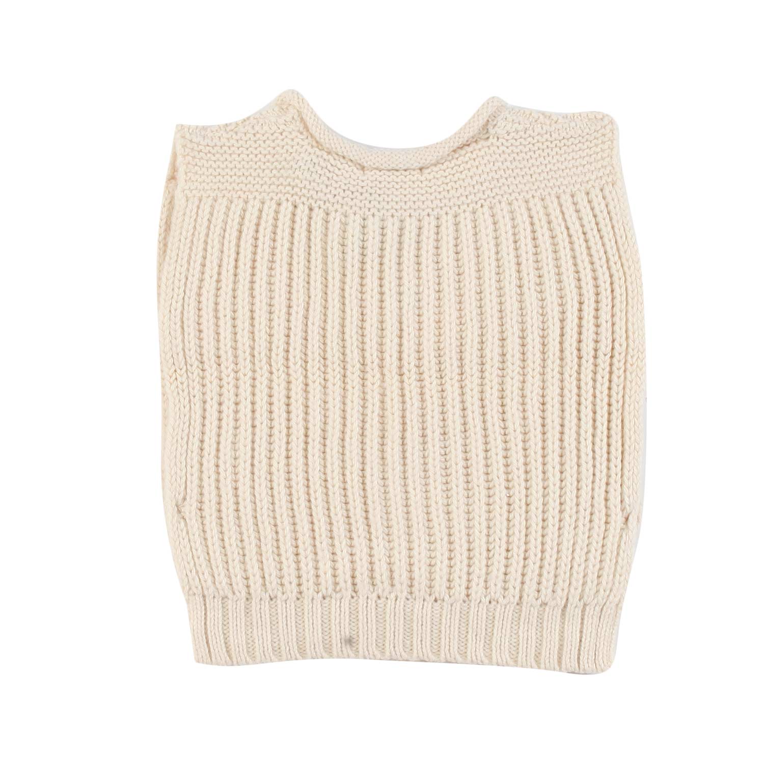 GILET PHILO ECRU BIMBO E BIMBA - annameglio.com abbigliamento moda