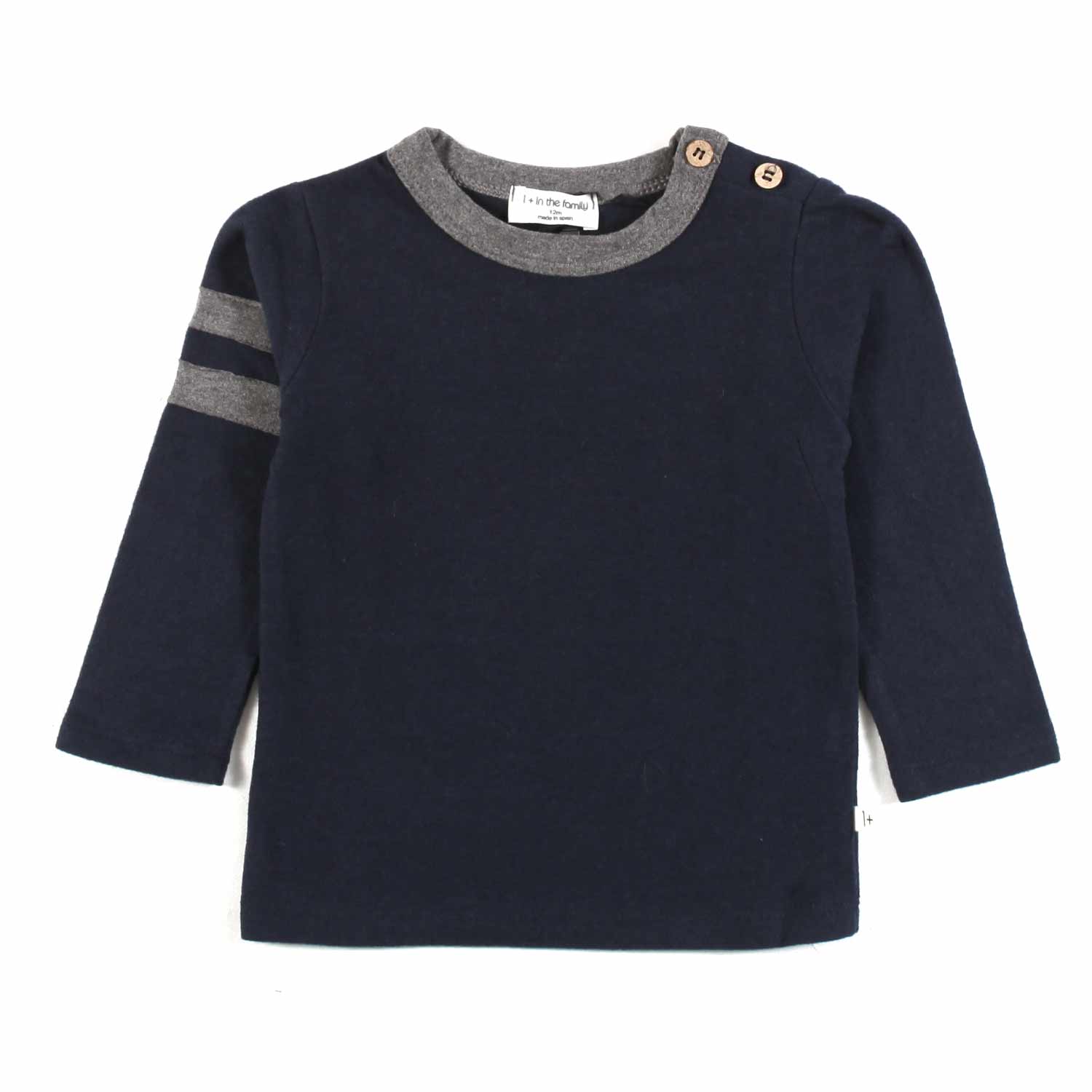 T-SHIRT HUGO BLU NAVY E GRIGIA BIMBO E NEONATO - annameglio.com abbigliamento moda