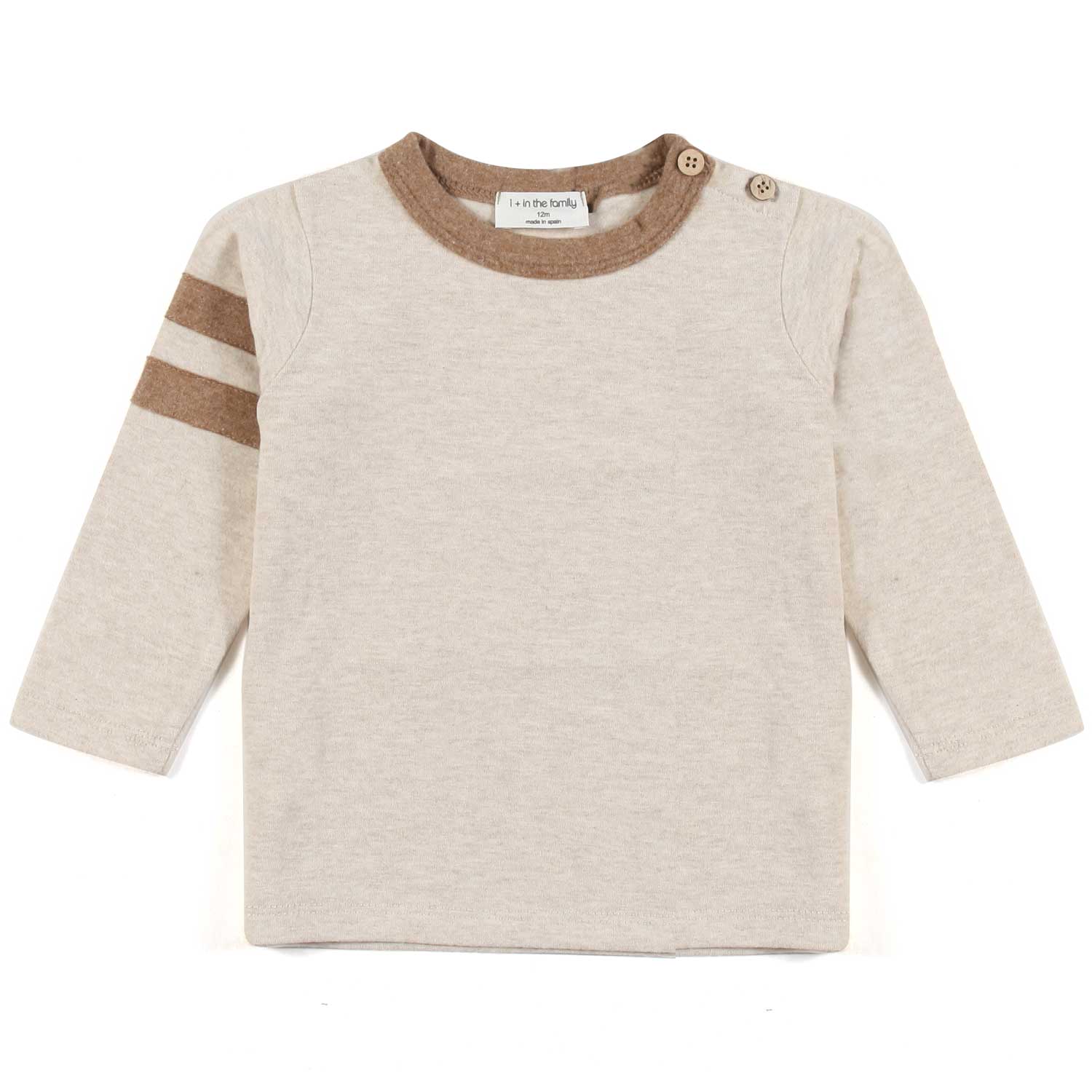 T-SHIRT HUGO AVENA E MARRONE BIMBO E NEONATO - annameglio.com abbigliamento moda