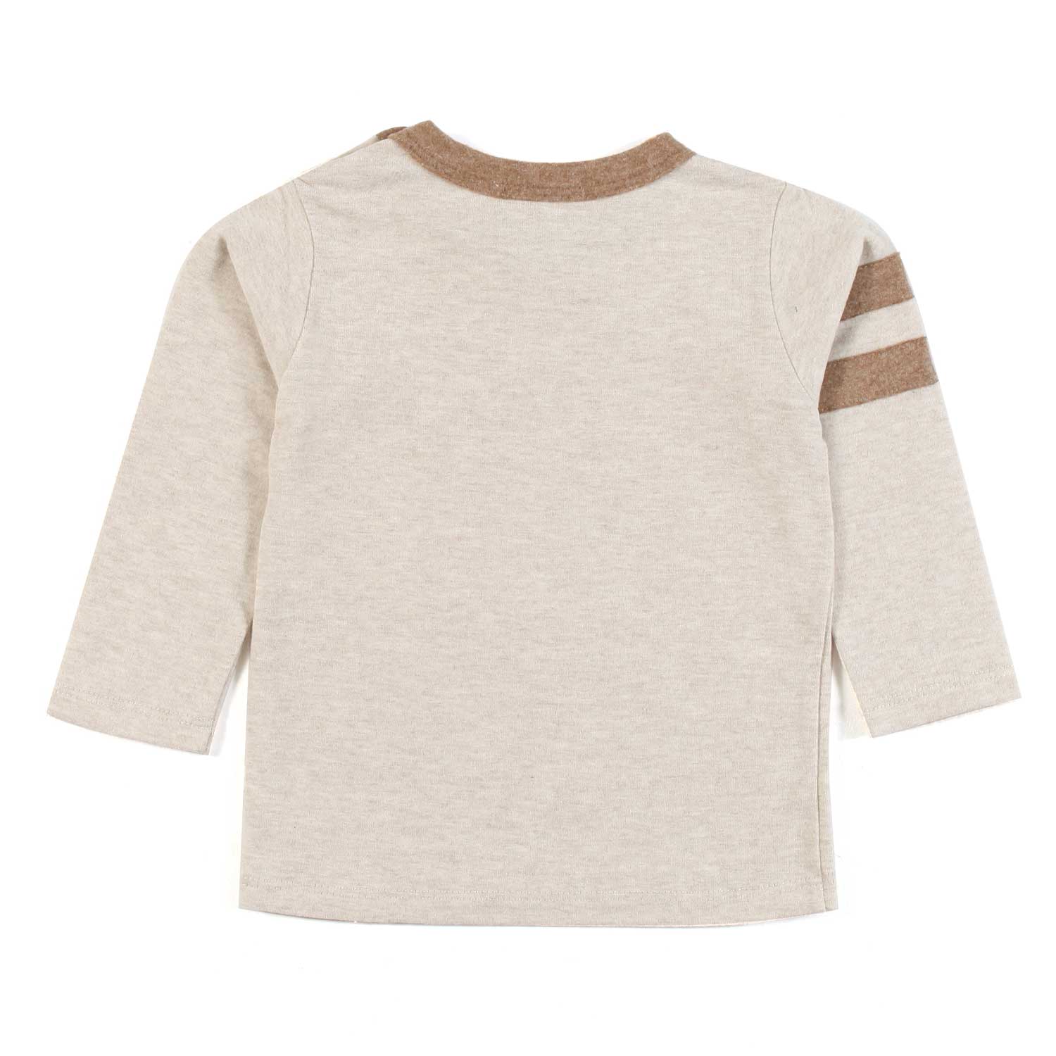 T-SHIRT HUGO AVENA E MARRONE BIMBO E NEONATO - annameglio.com abbigliamento moda