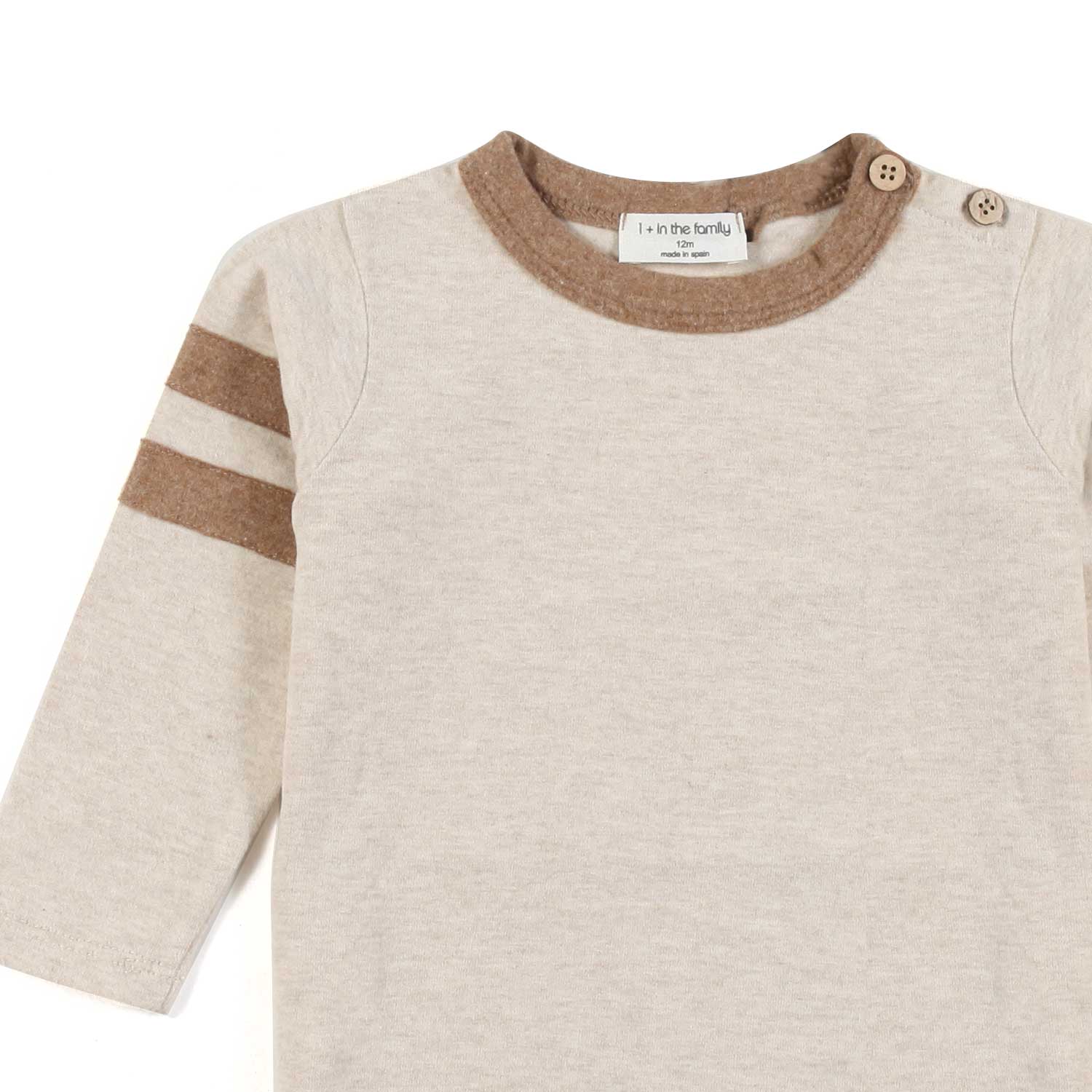 T-SHIRT HUGO AVENA E MARRONE BIMBO E NEONATO - annameglio.com abbigliamento moda