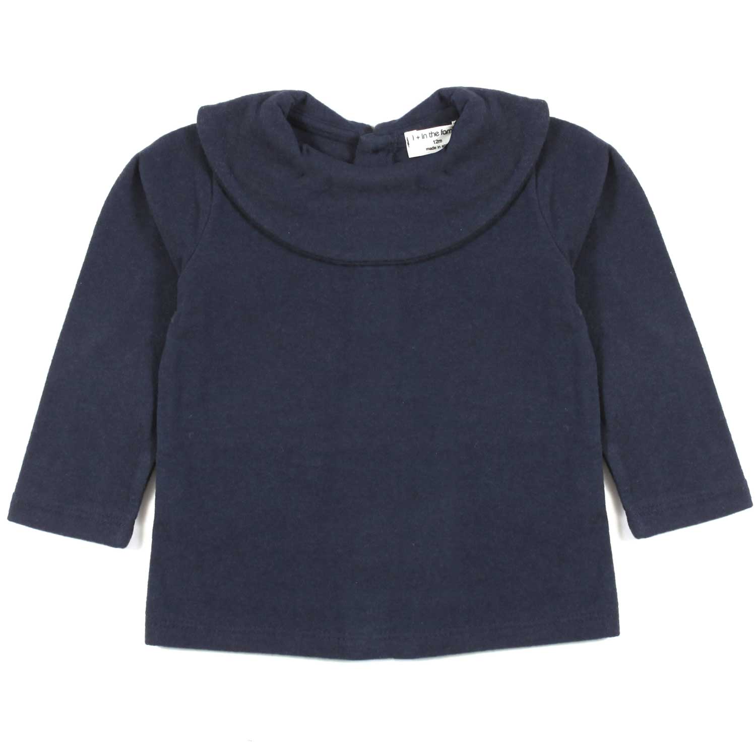 BLUSA GINA BLU NAVY BIMBA E NEONATA - annameglio.com abbigliamento moda