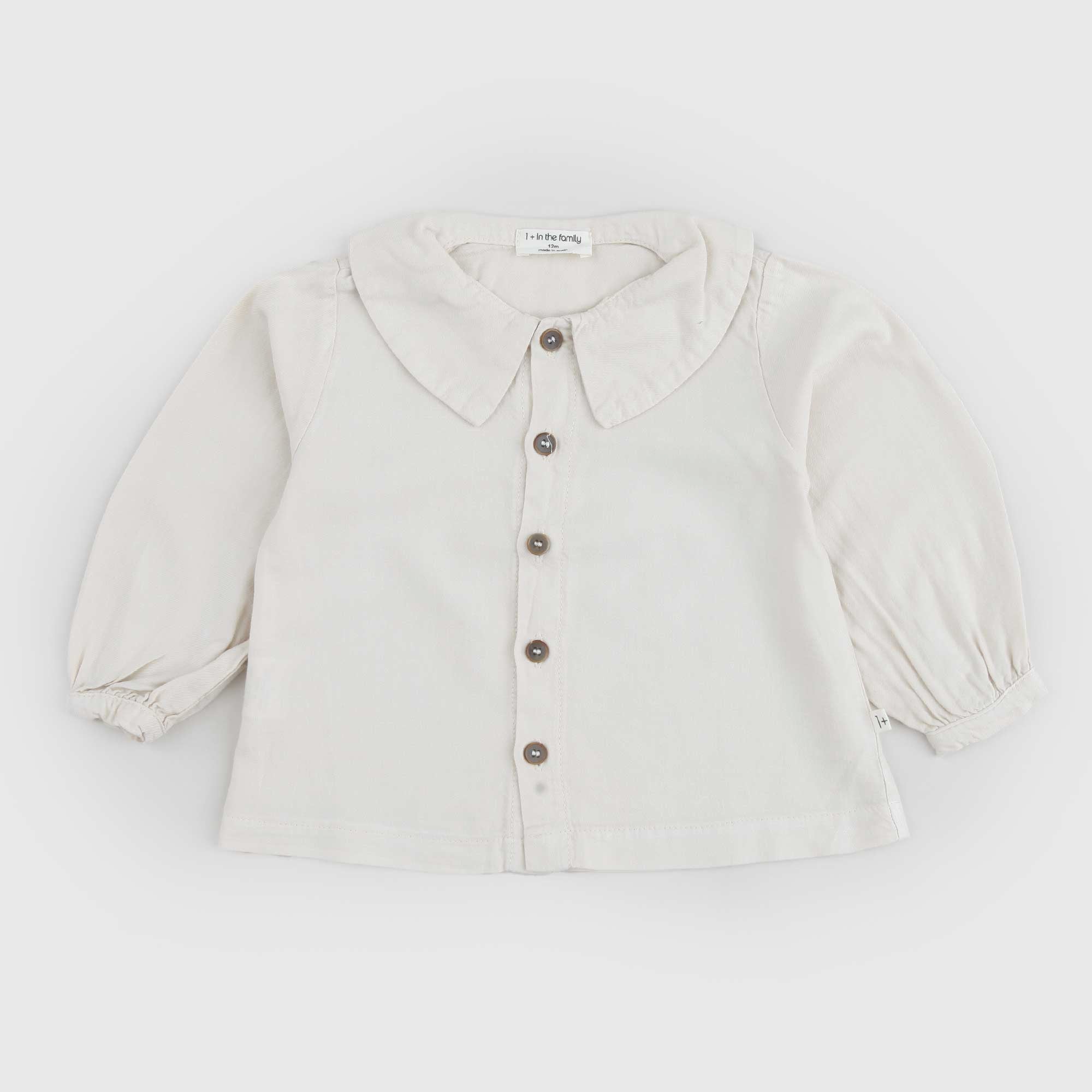 BLUSA GINA BIANCO AVENA BIMBA E NEONATA - annameglio.com abbigliamento moda