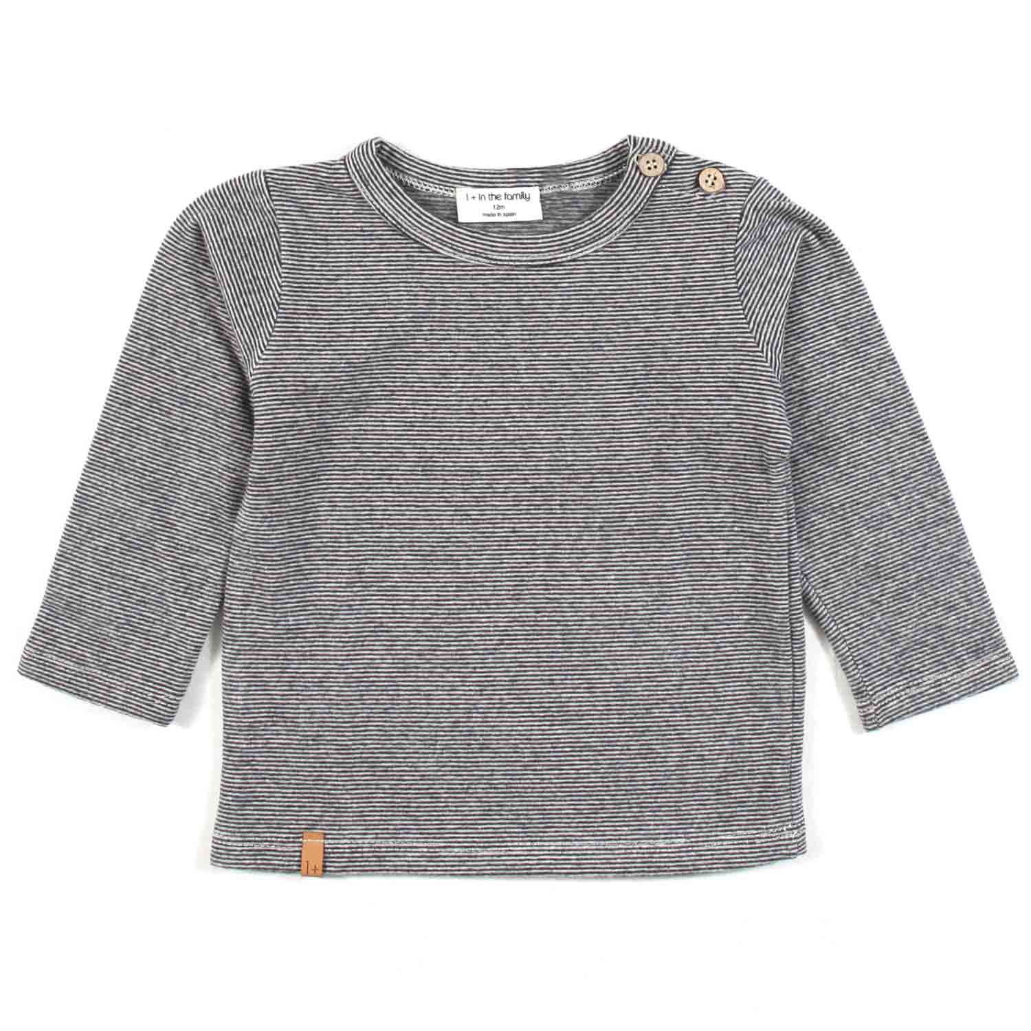 T-SHIRT OT BLU E BIANCA A RIGHE BABY UNISEX - annameglio.com abbigliamento moda