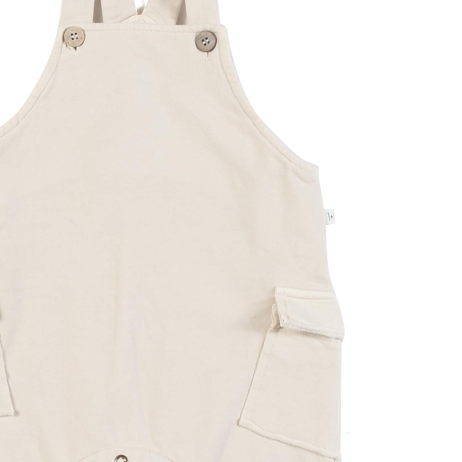 SALOPETTE ANDREA BIANCO AVENA BABY UNISEX - annameglio.com abbigliamento moda