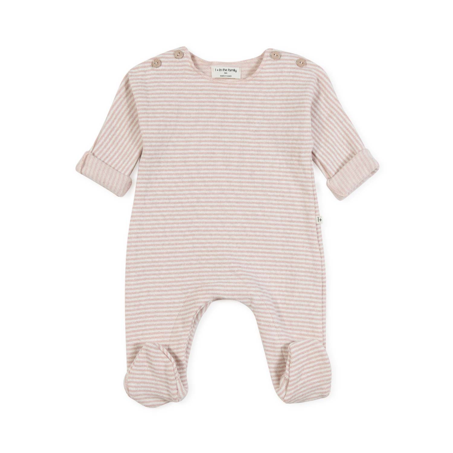 TUTINA PORTHOS ROSA E PANNA NEONATA - annameglio.com abbigliamento moda