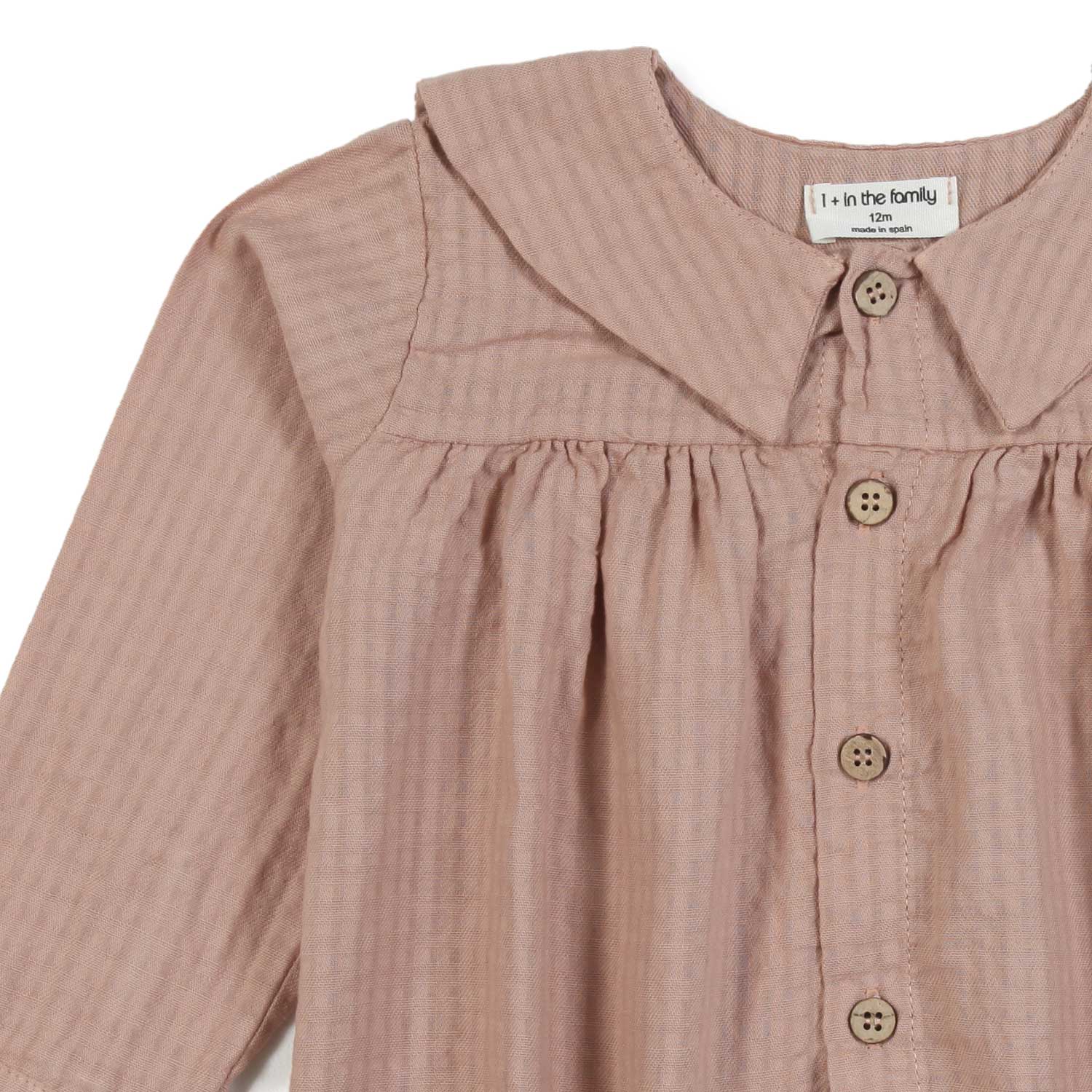 CAMICIA ROSANA ROSA CARNE BIMBA E NEONATA - annameglio.com abbigliamento moda