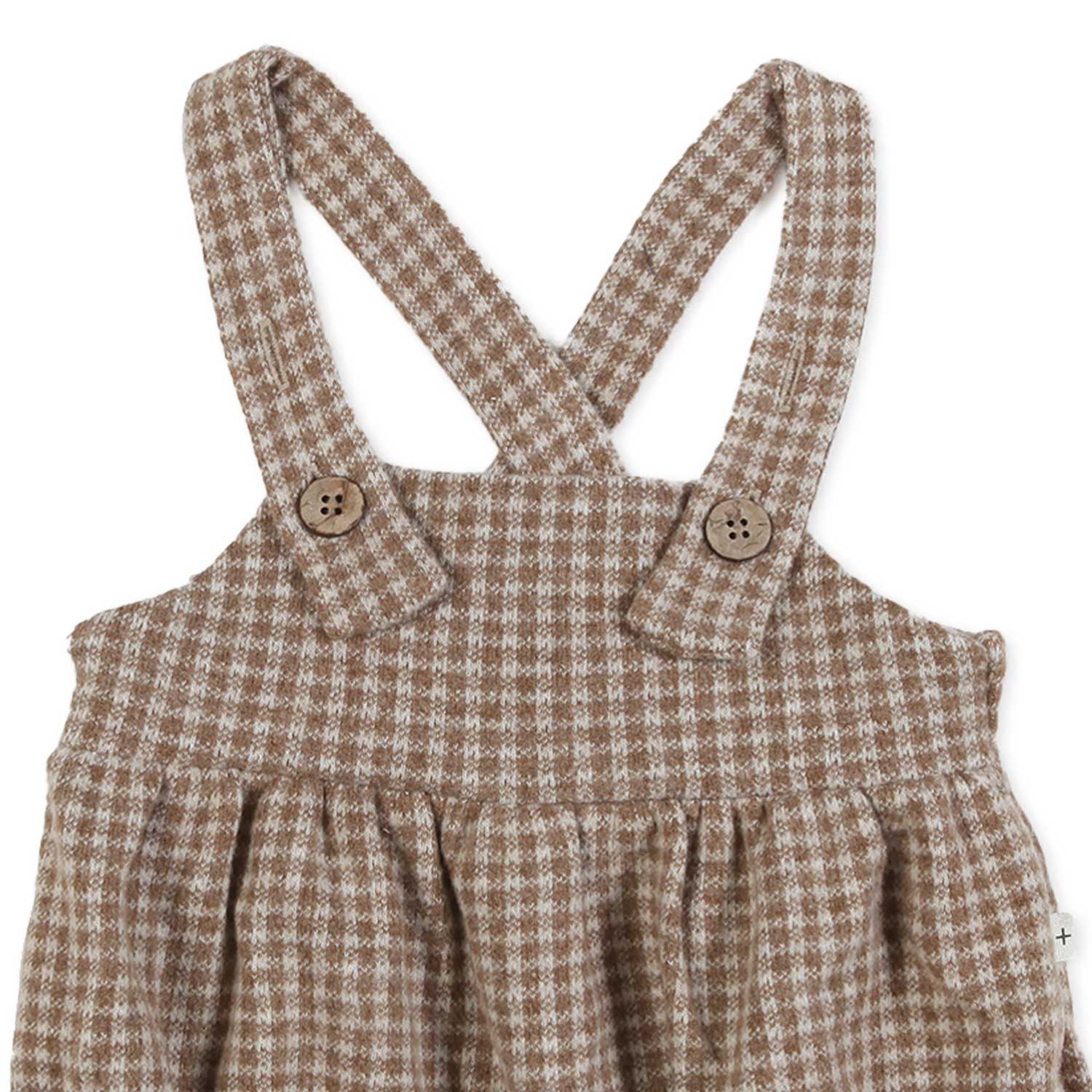 SALOPETTE BLOOMER BORIS CARAMELLO NEONATO - annameglio.com abbigliamento moda