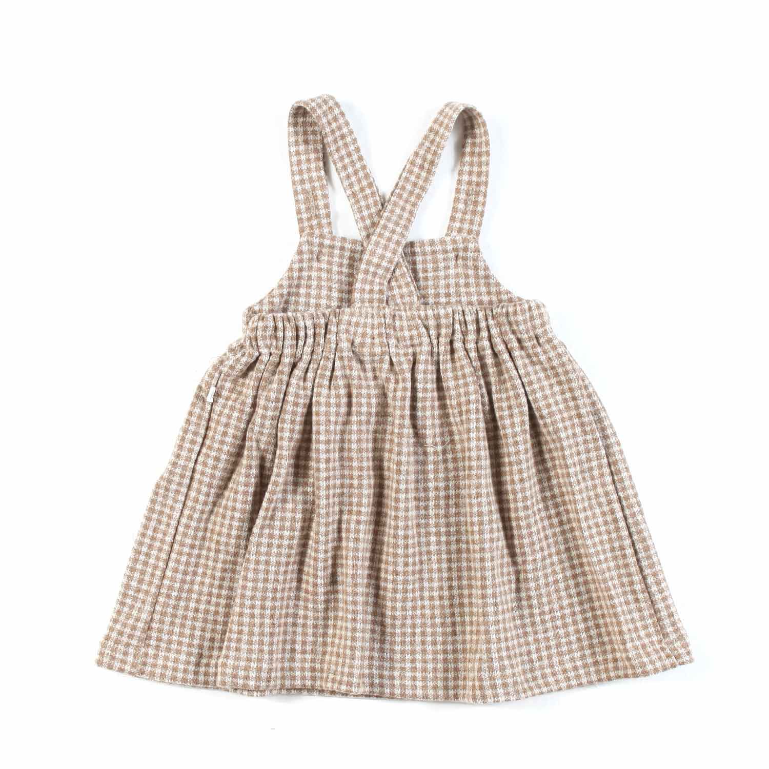 GONNA SALOPETTE NINA CARAMELLO BIMBA E NEONATA - annameglio.com abbigliamento moda