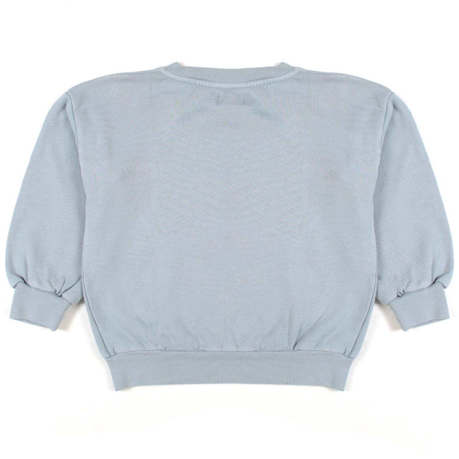 FELPA UNISEX CELESTE CON STAMPA CAGNOLINO - annameglio.com abbigliamento moda