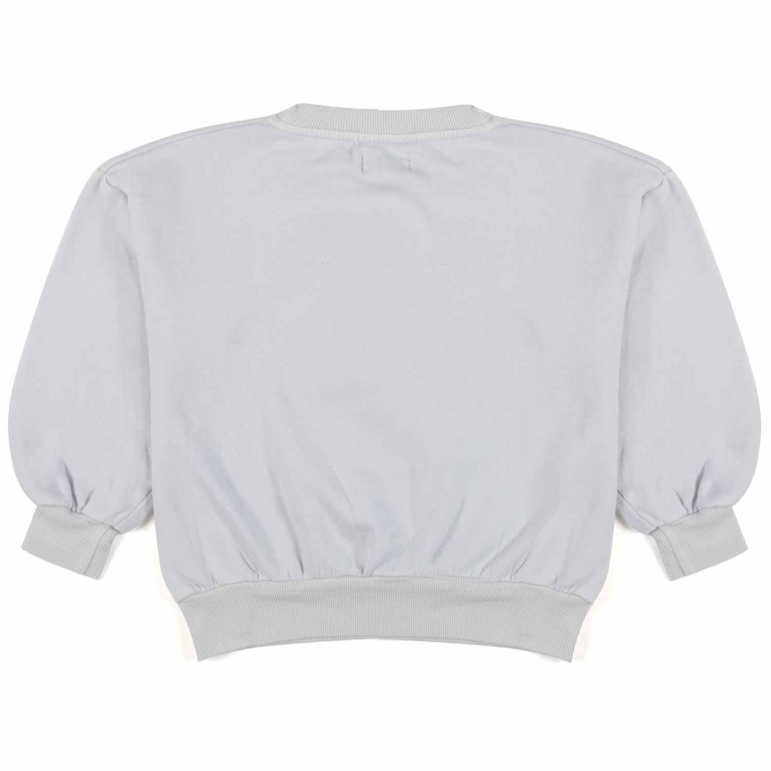 FELPA UNISEX GRIGIO CHIARO CON STAMPE - annameglio.com abbigliamento moda