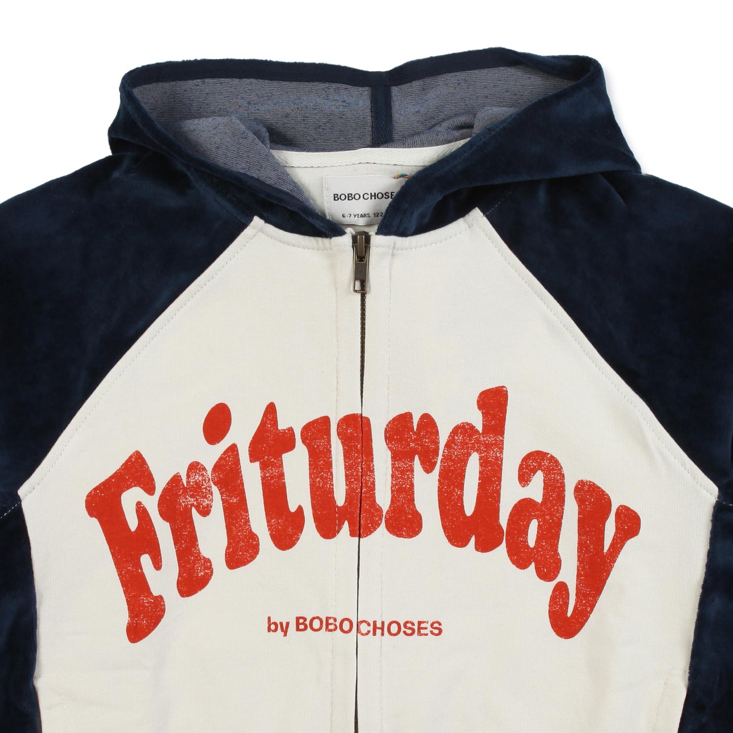 FELPA HOODIE PANNA E BLU SCURO BAMBINO - annameglio.com abbigliamento moda