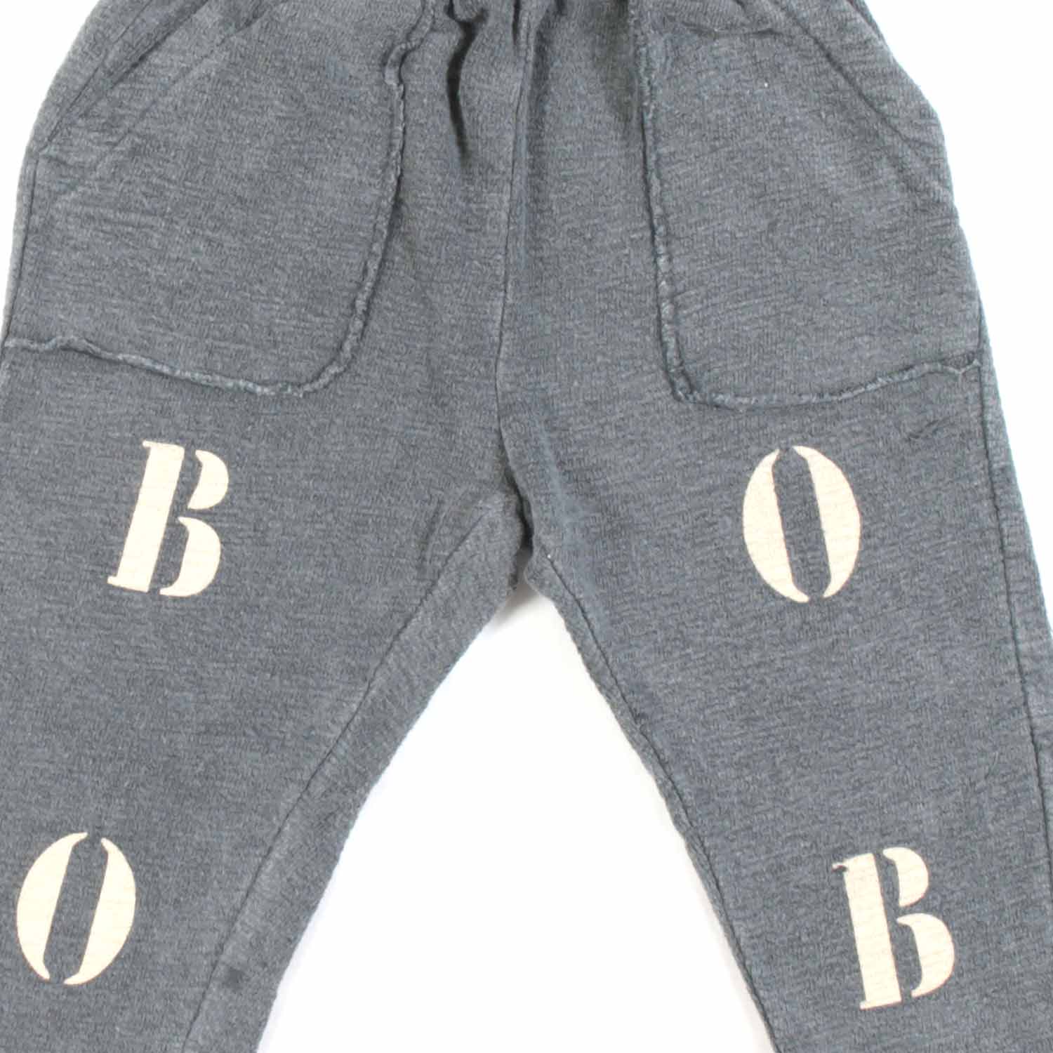 PANTALONE BIMBO IN FELPA GRIGIO - annameglio.com abbigliamento moda