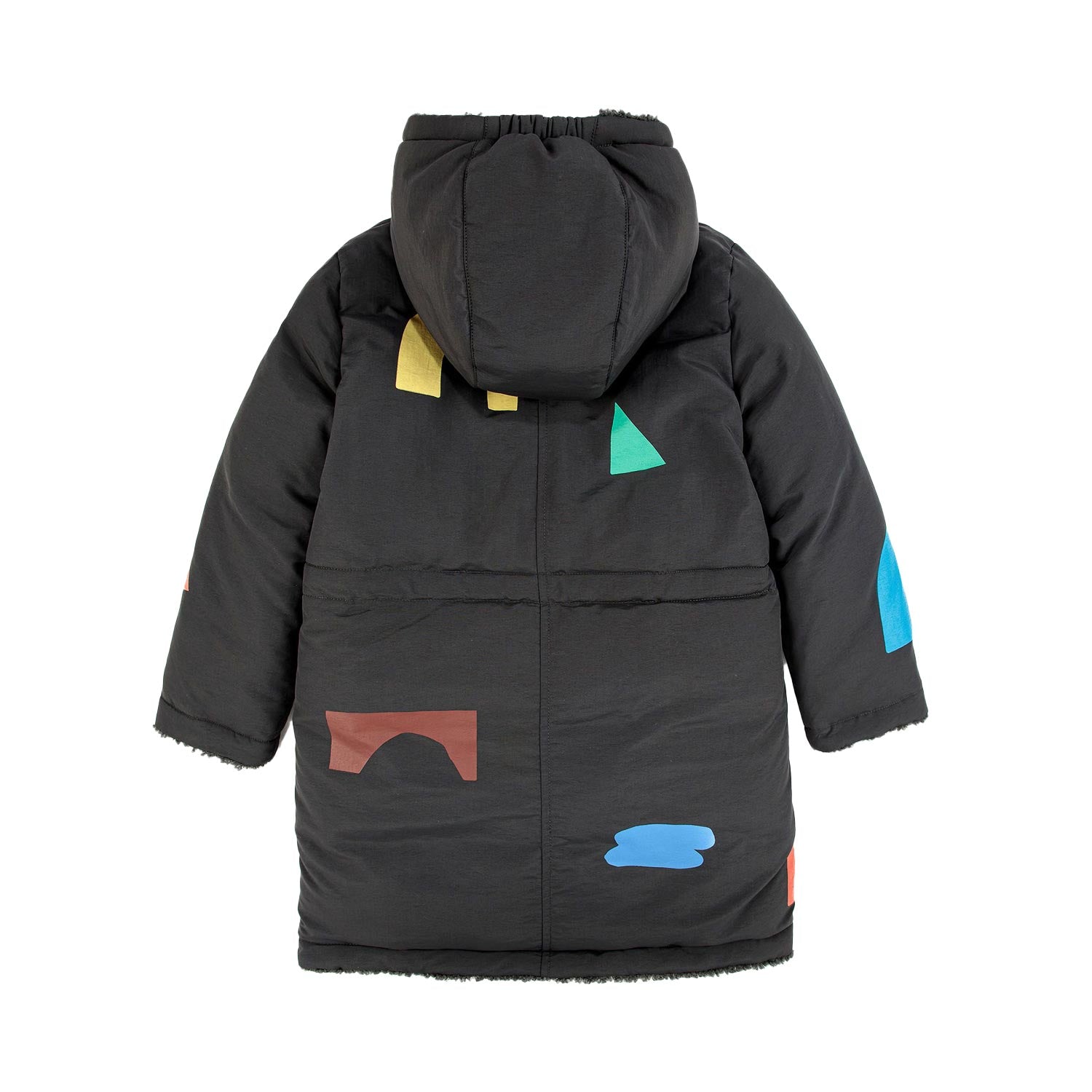 CAPPOTTO REVERSIBILE NERO BAMBINO E BAMBINA - annameglio.com abbigliamento moda