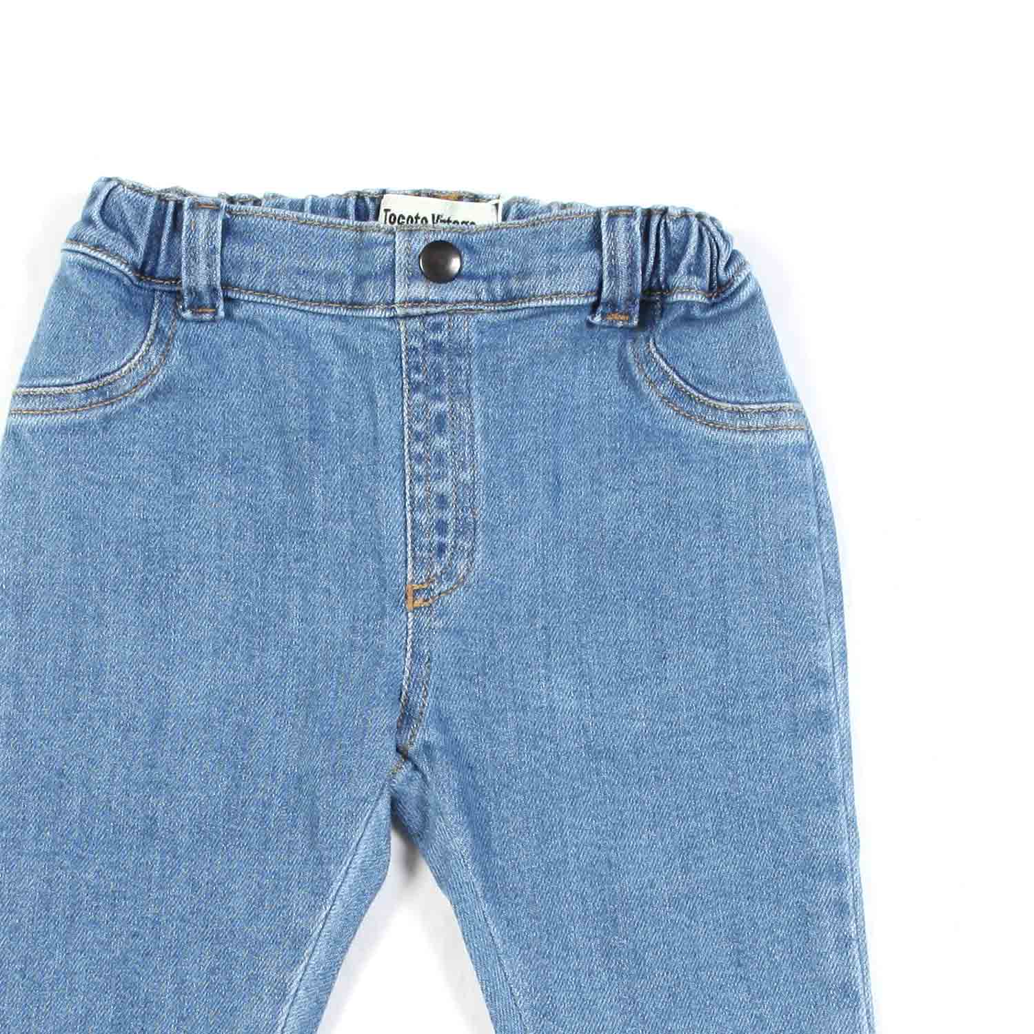 MINI JEANS BLU CHIARO BIMBO E BIMBA - annameglio.com abbigliamento moda