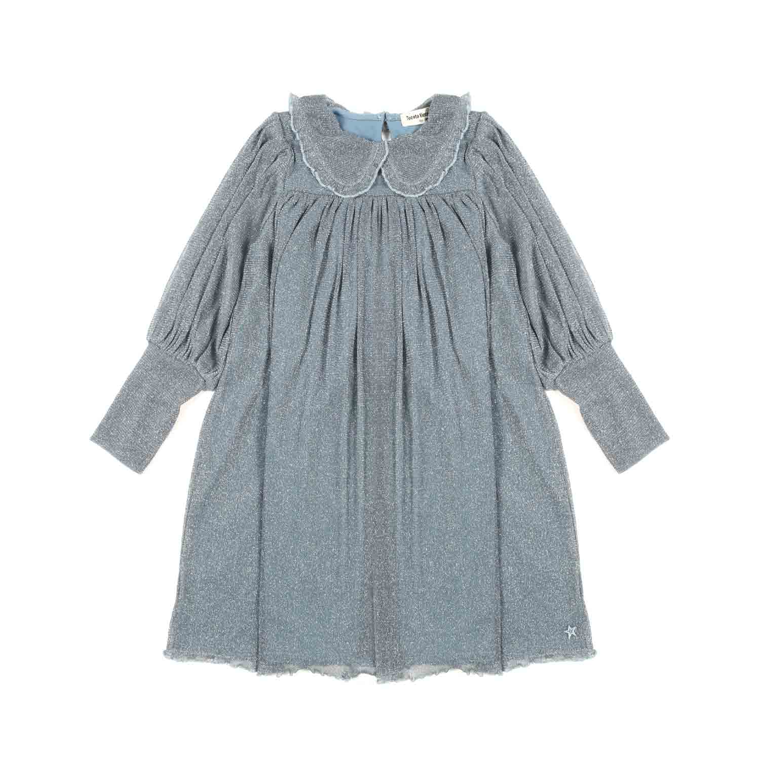 VESTITO OTTANIO GLITTER BAMBINA - annameglio.com abbigliamento moda