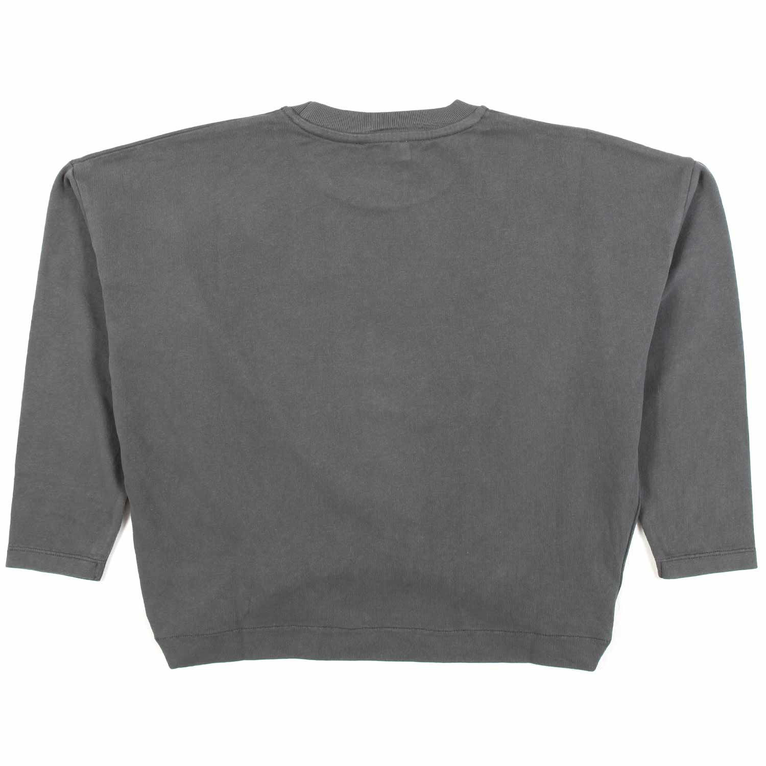 T-SHIRT MANICA LUNGA GRIGIO ANTRACITE BAMBINA TEEN - annameglio.com abbigliamento moda