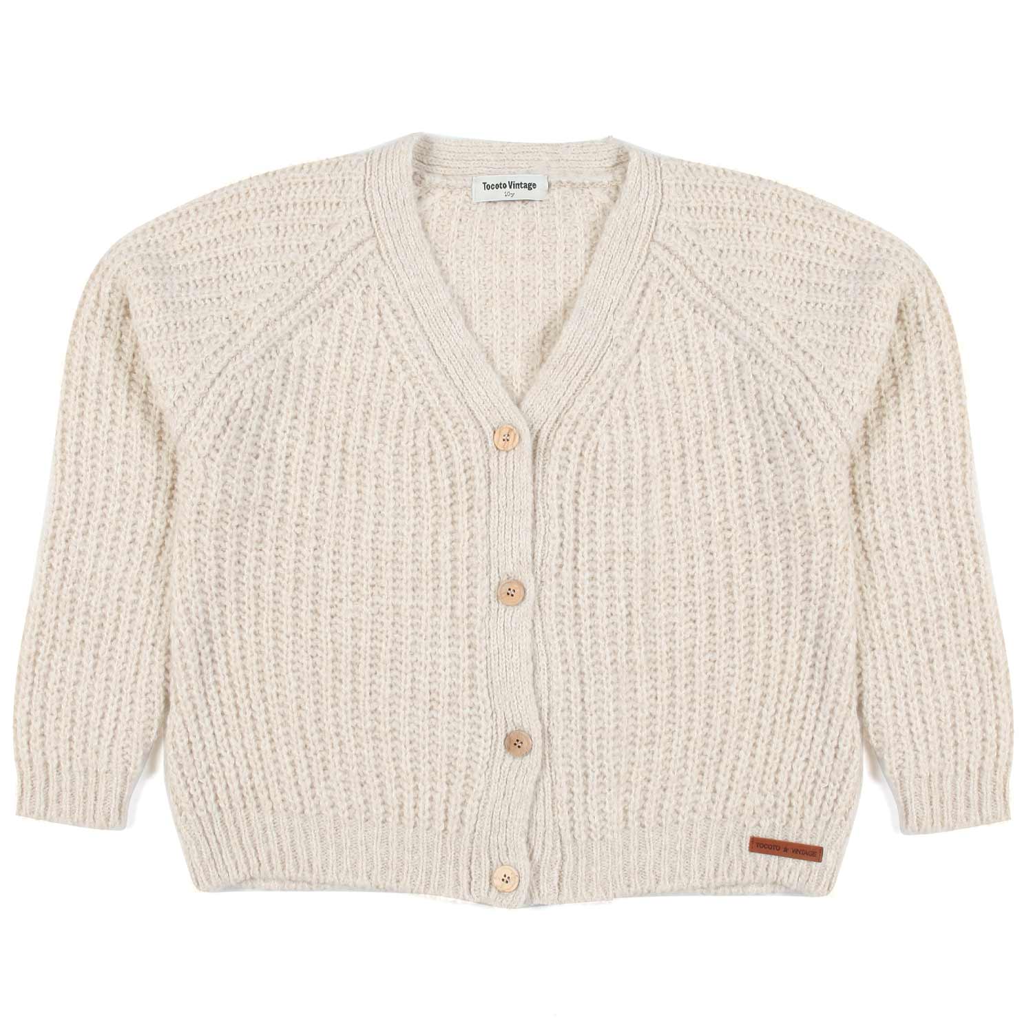 CARDIGAN UNISEX MISTO LANA BEIGE - annameglio.com abbigliamento moda