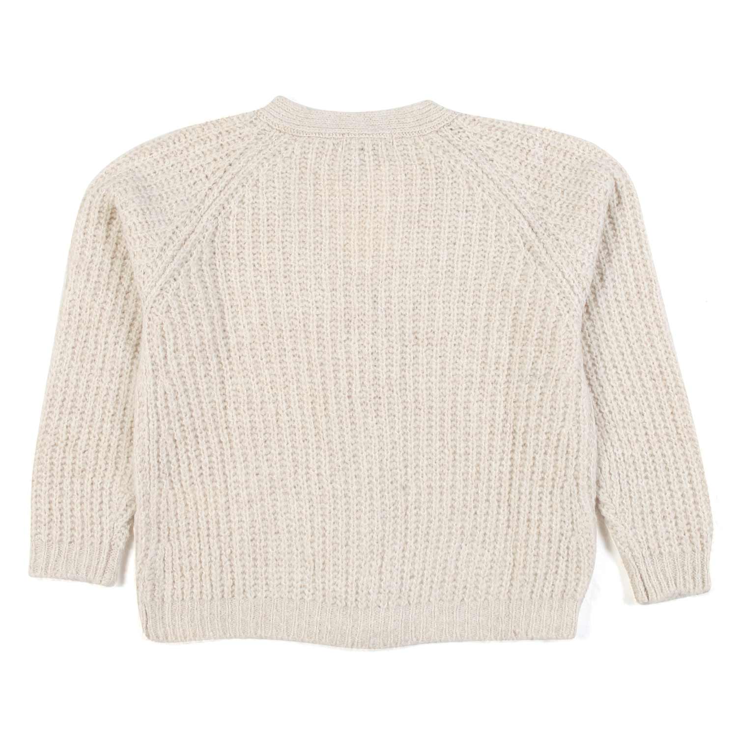 CARDIGAN UNISEX MISTO LANA BEIGE - annameglio.com abbigliamento moda