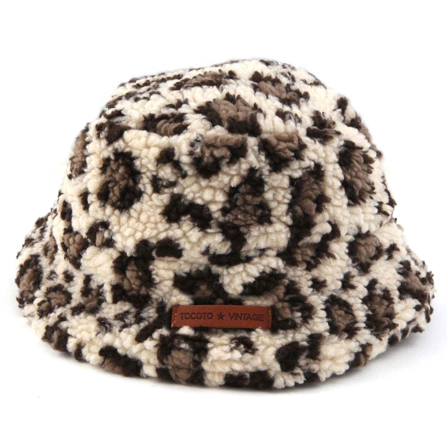 CAPPELLO BUCKET ANIMALIER BIMBA - annameglio.com abbigliamento moda