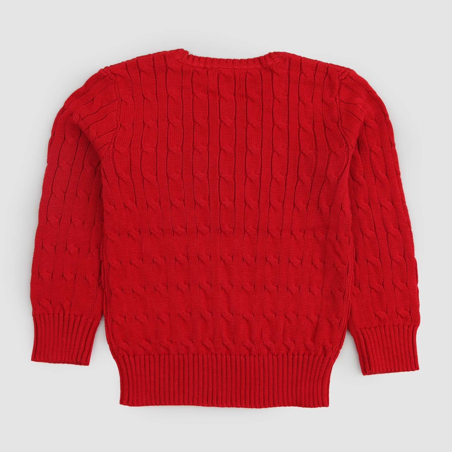 Maglione Girocollo rosso Con Logo blu - annameglio.com abbigliamento moda