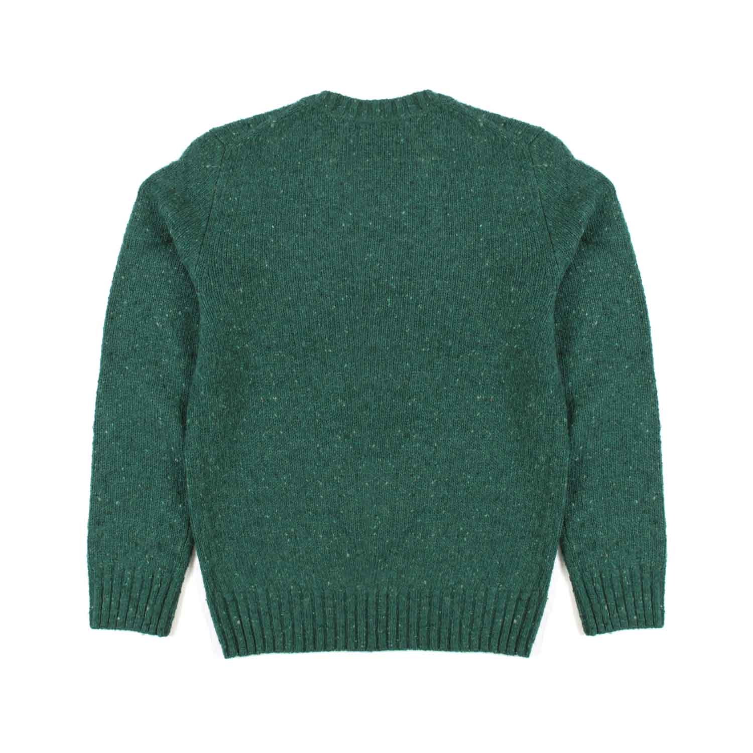 PULLOVER VERDE CON LOGO GIALLO BAMBINO E RAGAZZO - annameglio.com abbigliamento moda