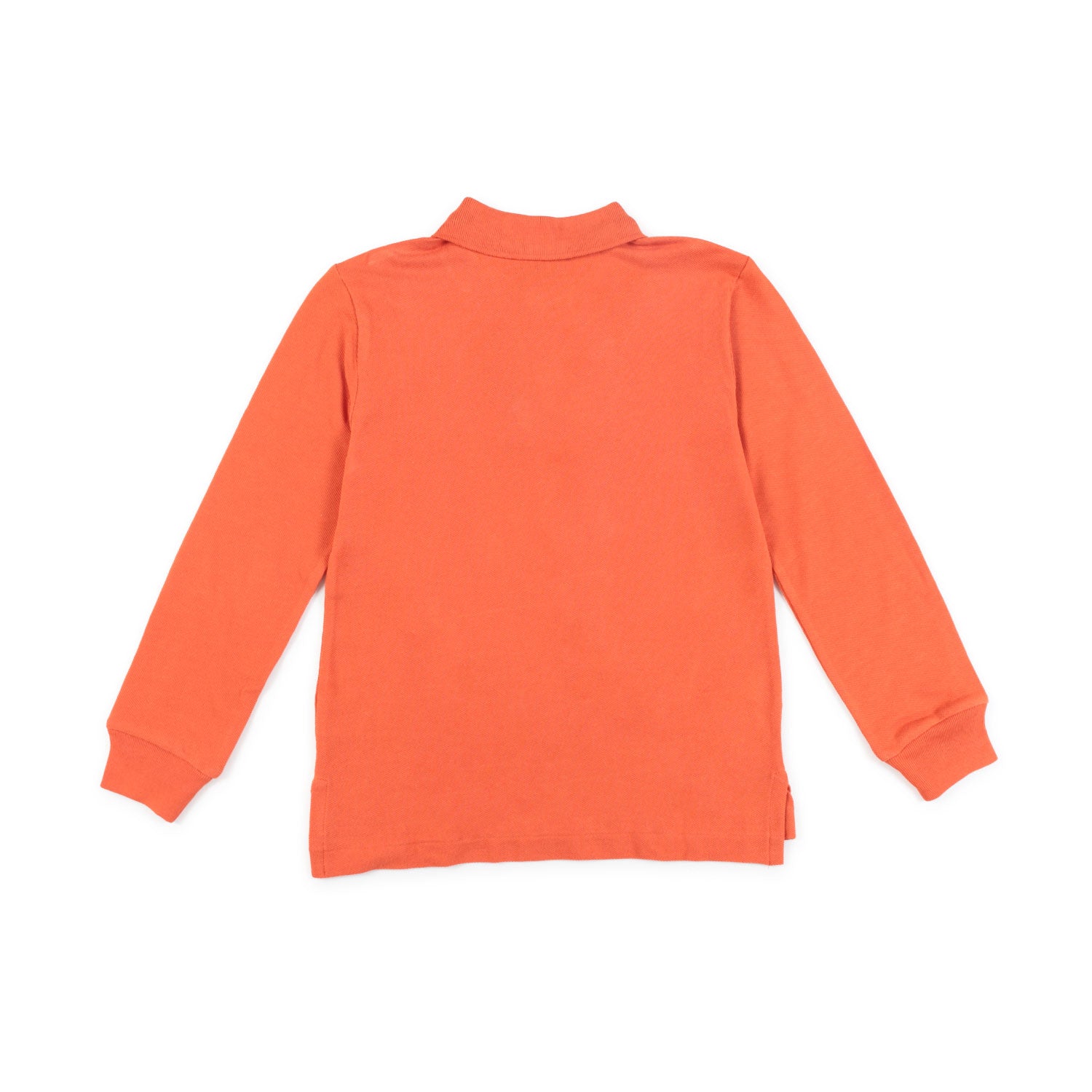 POLO ARANCIONE MANICA LUNGA BAMBINO E BAMBINA - annameglio.com abbigliamento moda