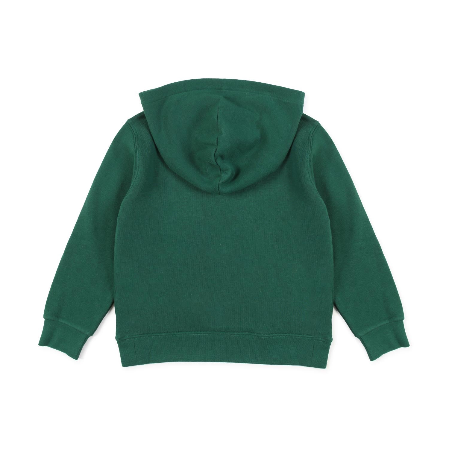 FELPA HOODIE VERDE CON POLO BEAR STAMPATO - annameglio.com abbigliamento moda
