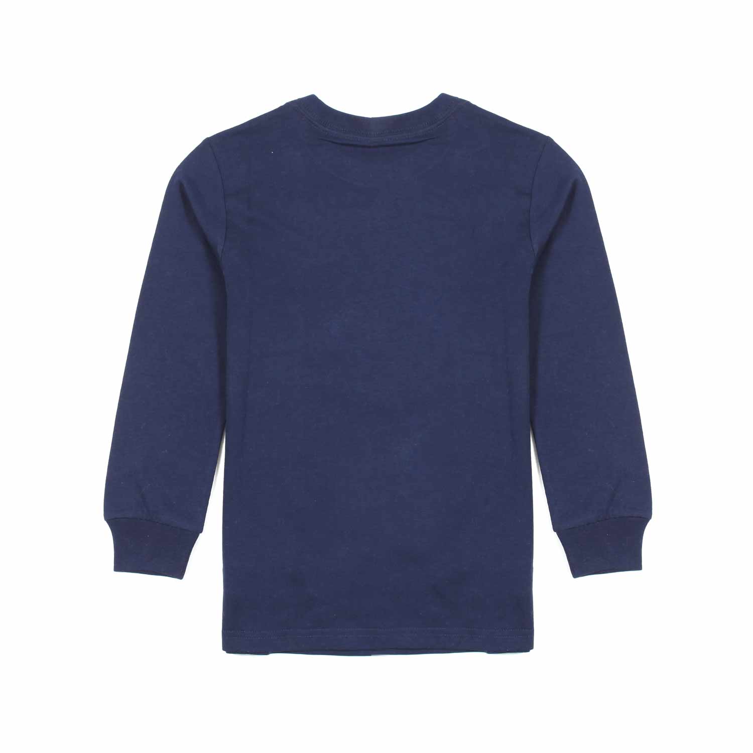 T-SHIRT MANICA LUNGA BLU NAVY CON STAMPA POLO BEAR - annameglio.com abbigliamento moda