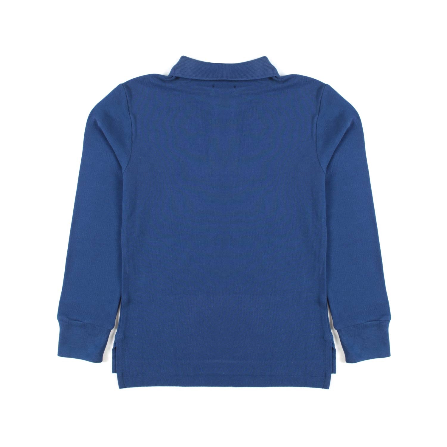 POLO BLU HARRISON A MANICA LUNGA - annameglio.com abbigliamento moda