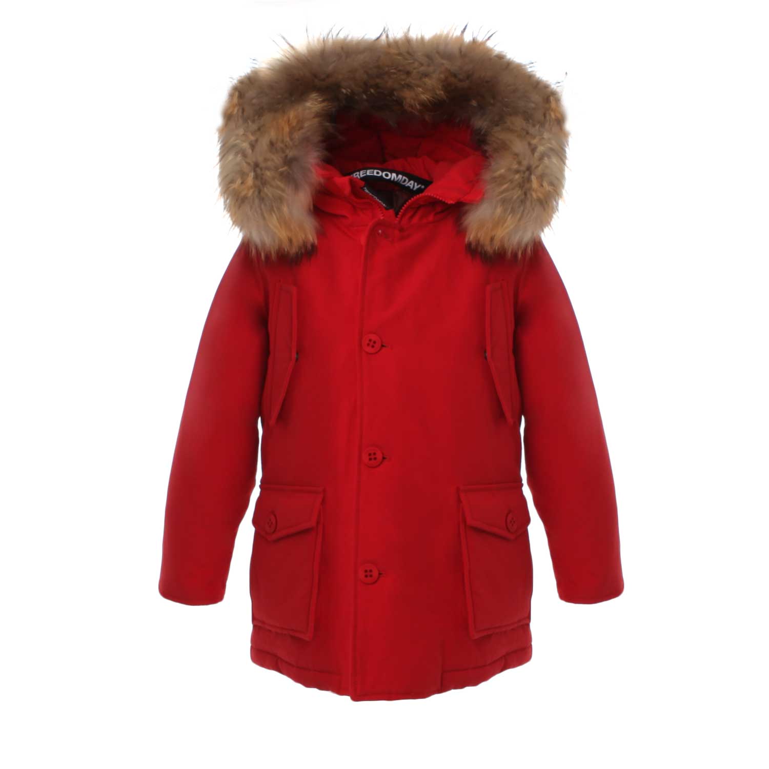 GIUBBOTTO PARKA NEW BORMIO ROSSO BAMBINO - annameglio.com abbigliamento moda