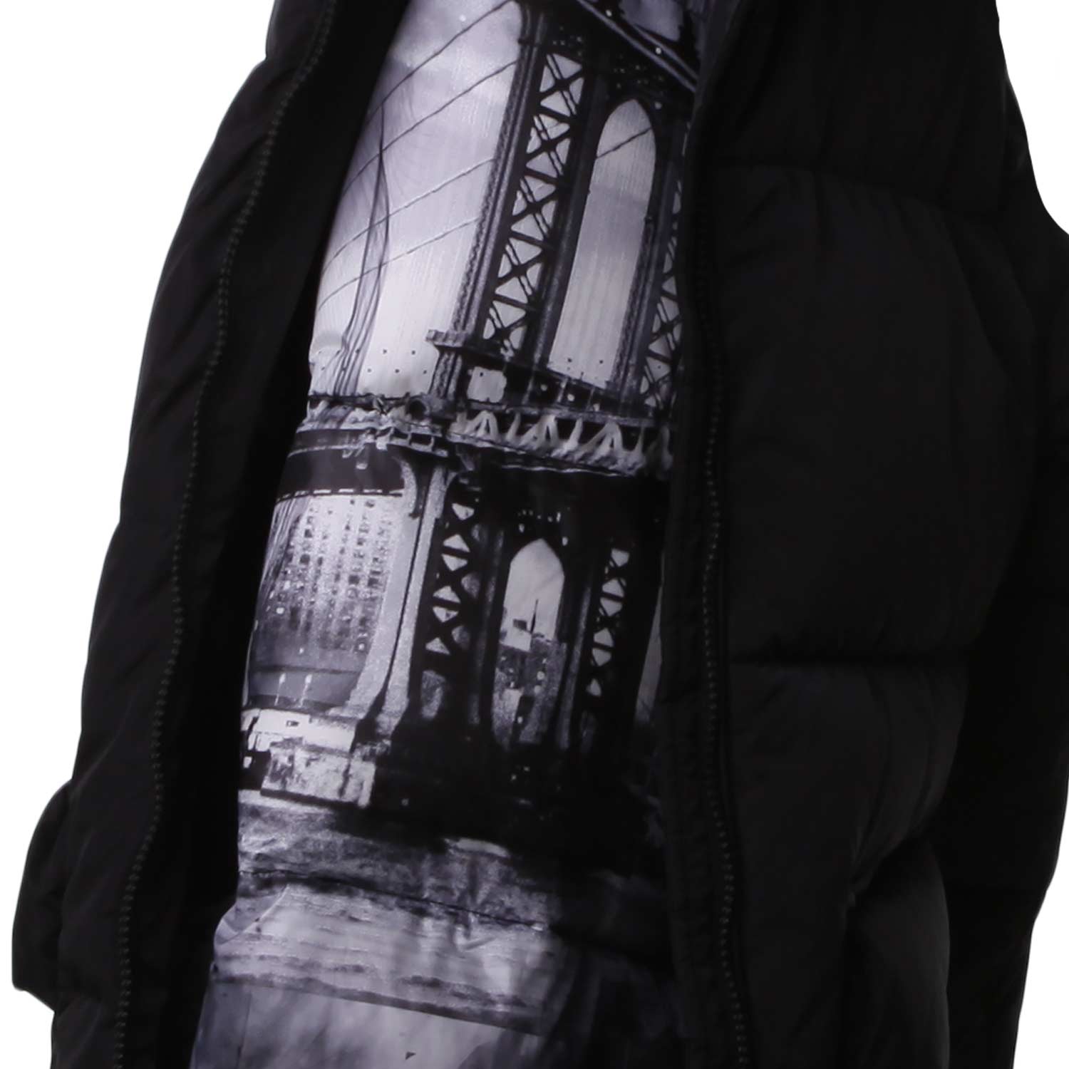 PIUMINO GEORGIA NERO CANGIANTE BAMBINA E RAGAZZA - annameglio.com abbigliamento moda