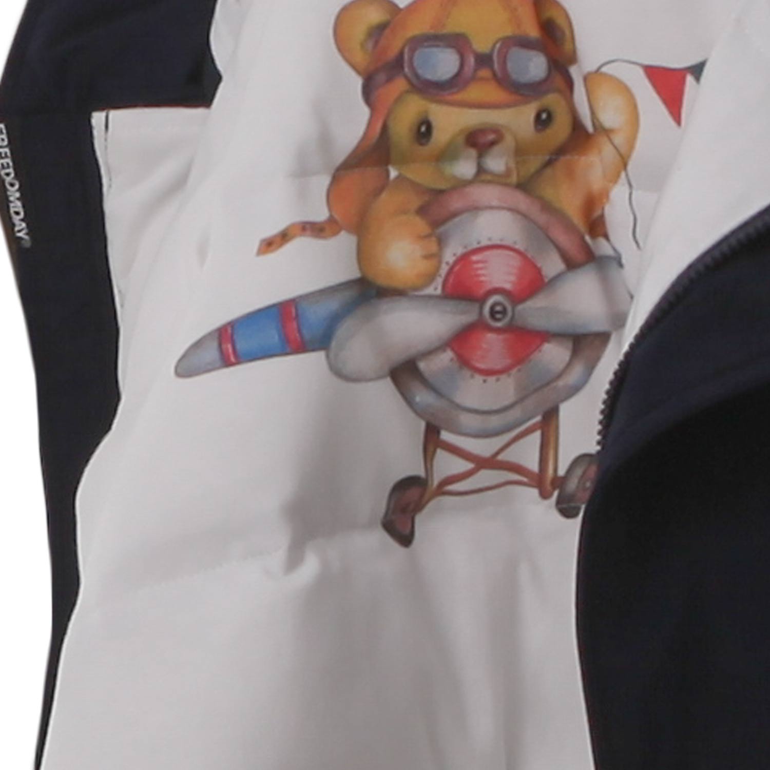 GIUBBOTTO PARKA JOY BLU NAVY BIMBO - annameglio.com abbigliamento moda