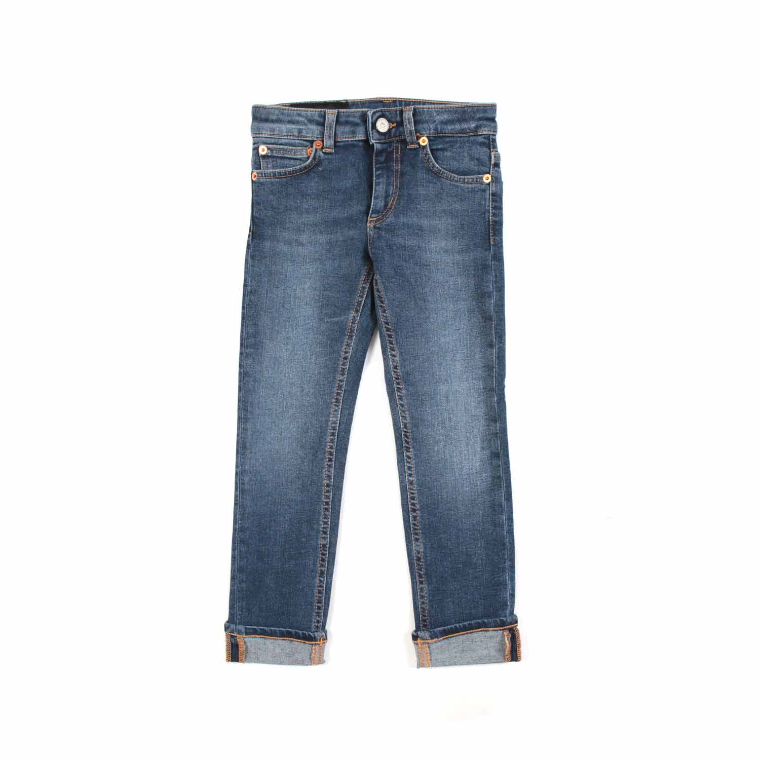 JEANS BLU MEDIO SLIM BAMBINA E TEENAGER - annameglio.com abbigliamento moda