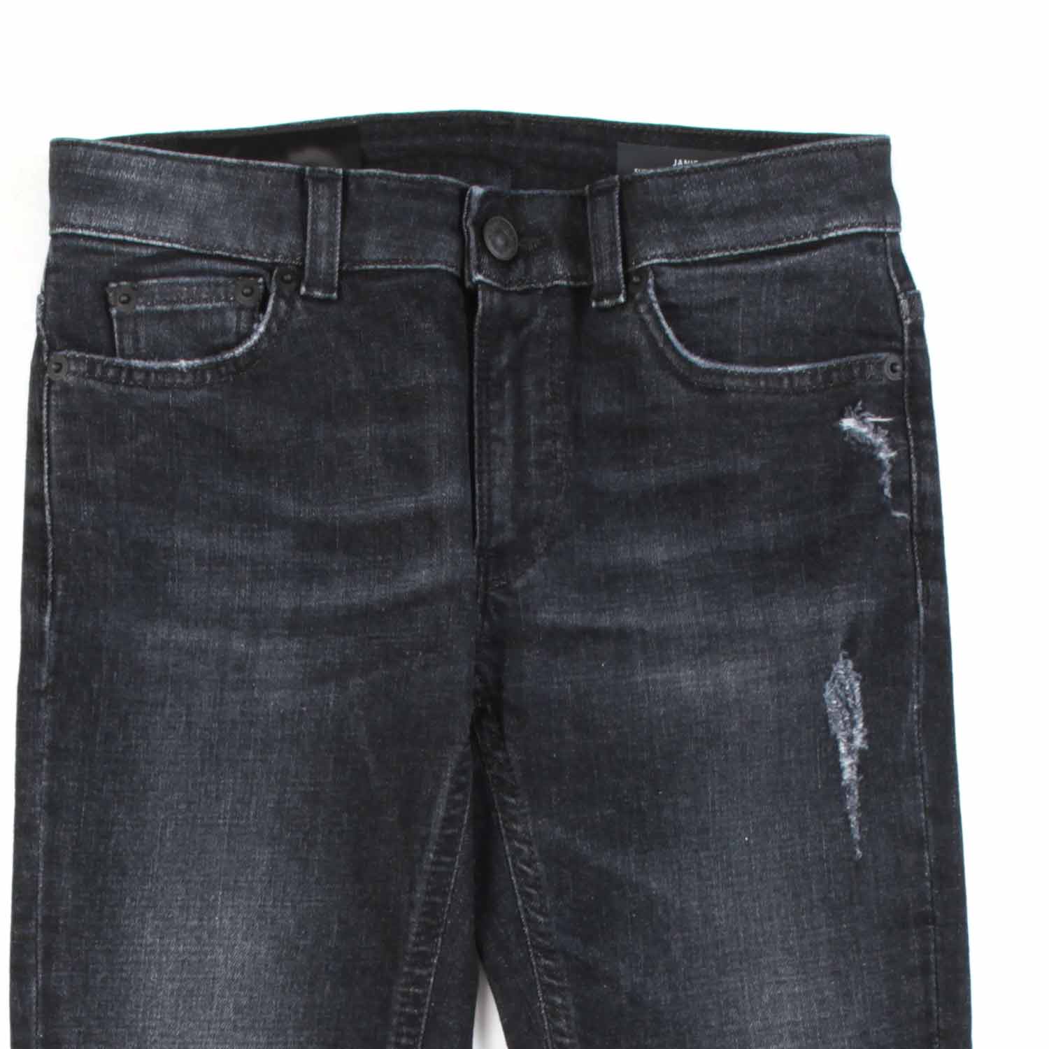 JEANS NERO A ZAMPA BAMBINA E TEENAGER - annameglio.com abbigliamento moda