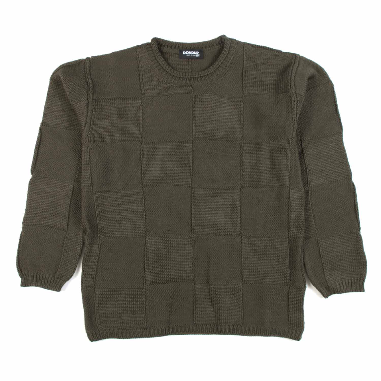 PULLOVER VERDE MILITARE A QUADRI BAMBINA E TEEN - annameglio.com abbigliamento moda