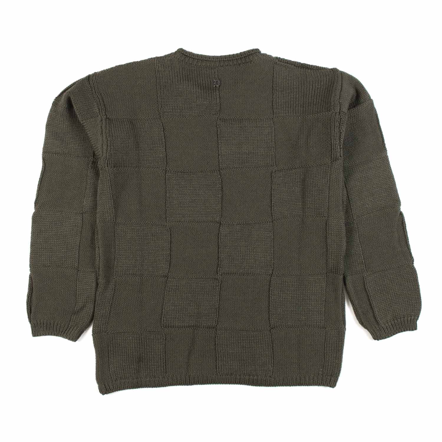 PULLOVER VERDE MILITARE A QUADRI BAMBINA E TEEN - annameglio.com abbigliamento moda