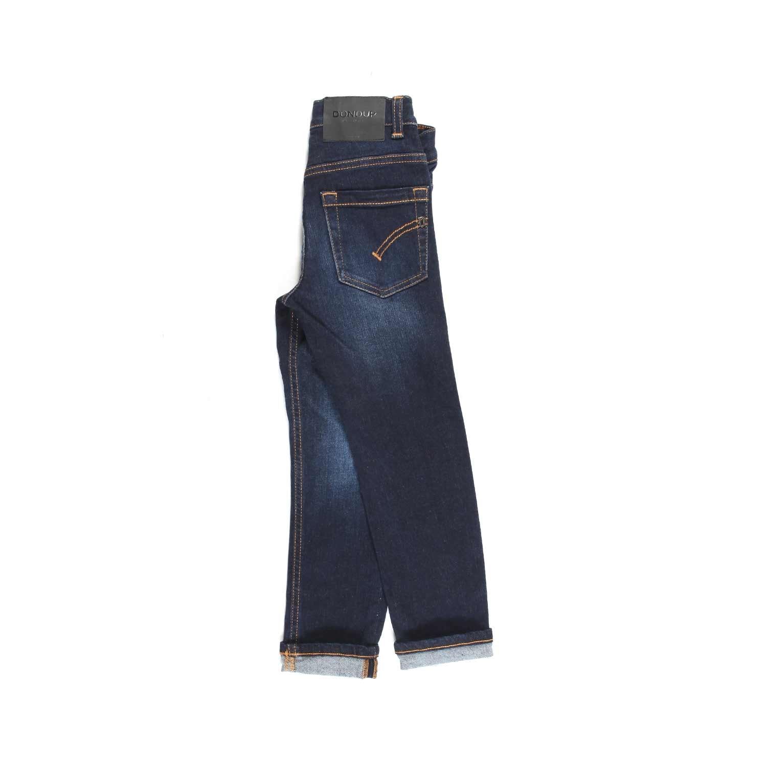JEANS BLU SCURO STONE WASH BAMBINO E TEEN - annameglio.com abbigliamento moda