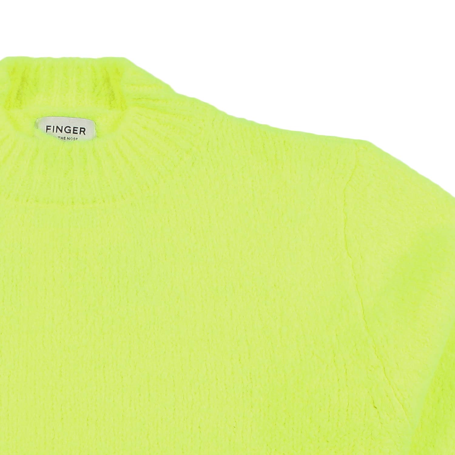 MAGLIONE LONA HEATHER GIALLO FLUO - annameglio.com abbigliamento moda