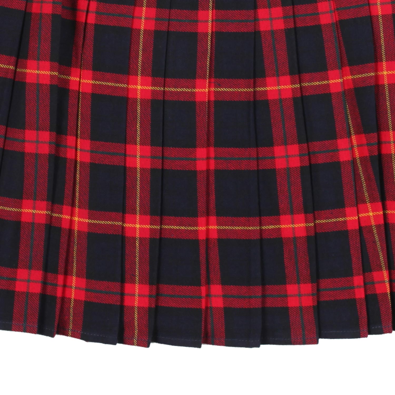 MINIGONNA GLASGOW ROSSO TARTAN - annameglio.com abbigliamento moda