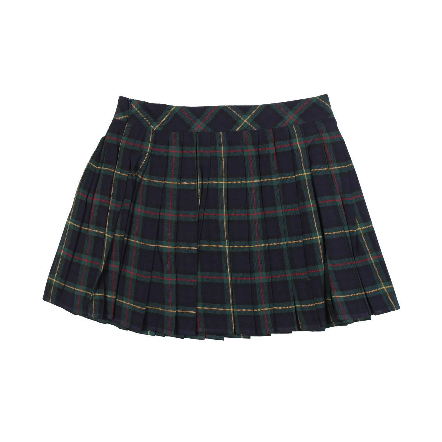 MINIGONNA GLASGOW VERDE TARTAN - annameglio.com abbigliamento moda