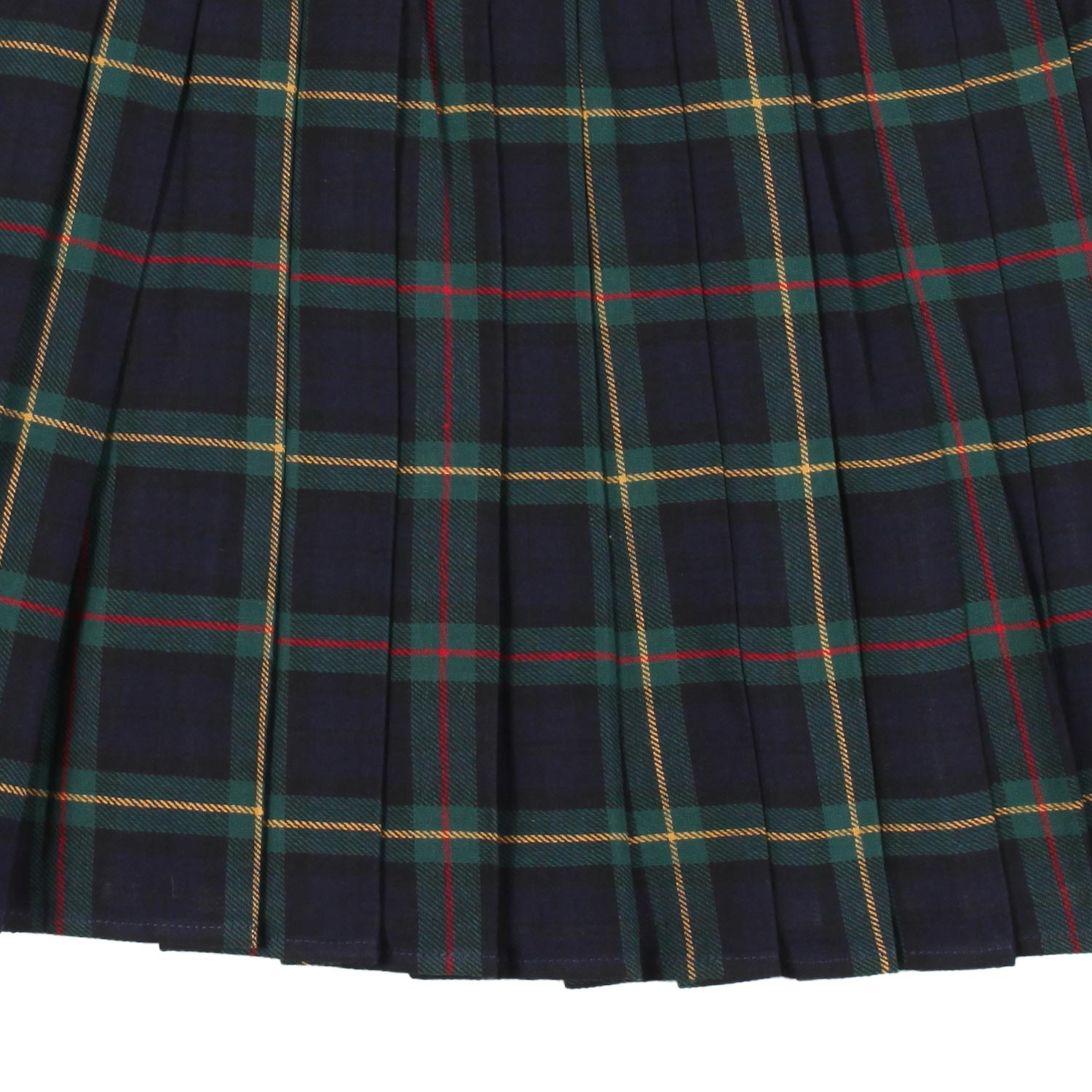 MINIGONNA GLASGOW VERDE TARTAN - annameglio.com abbigliamento moda