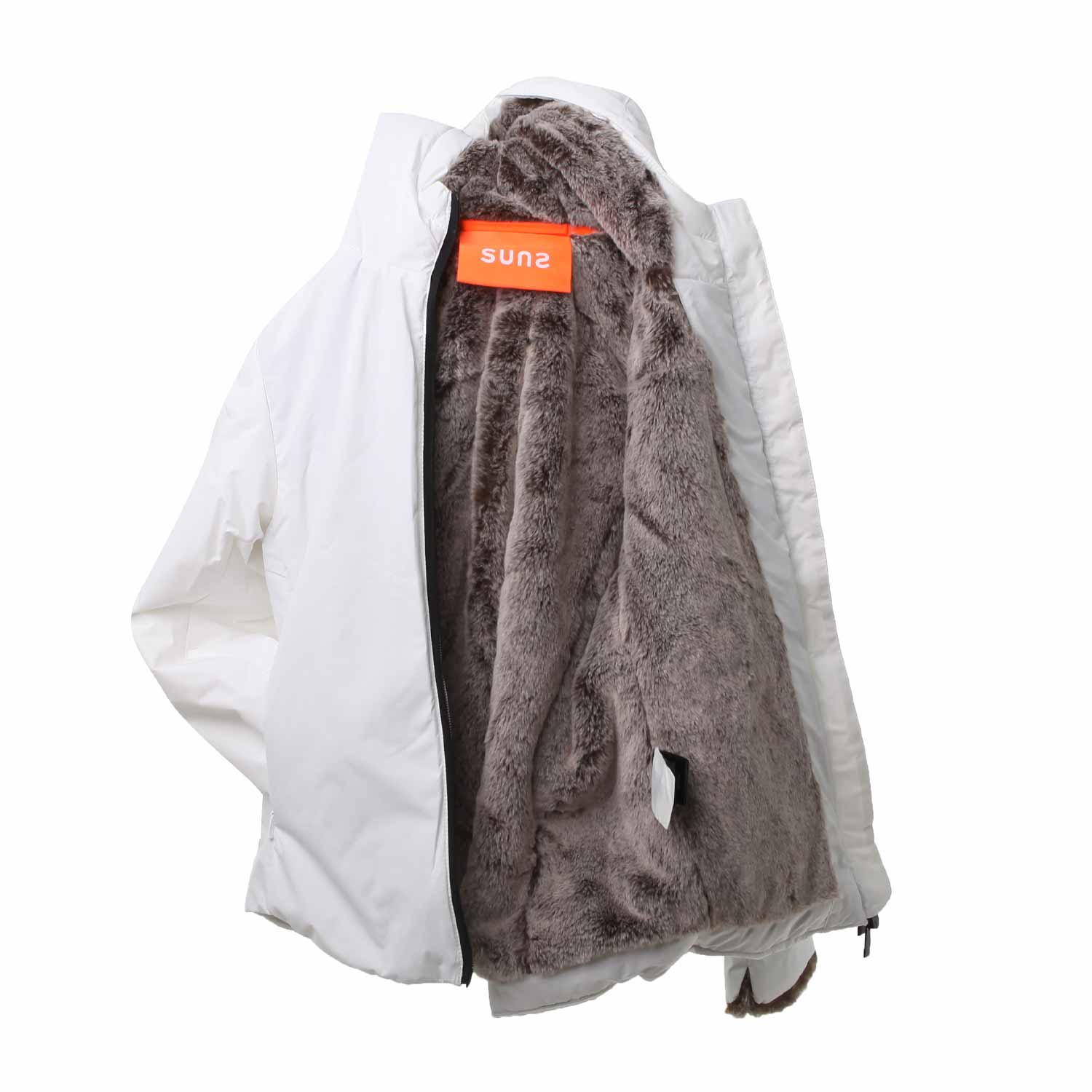 GIUBBOTTO K ROBERTA FUR BIANCO BAMBINA E TEEN - annameglio.com abbigliamento moda