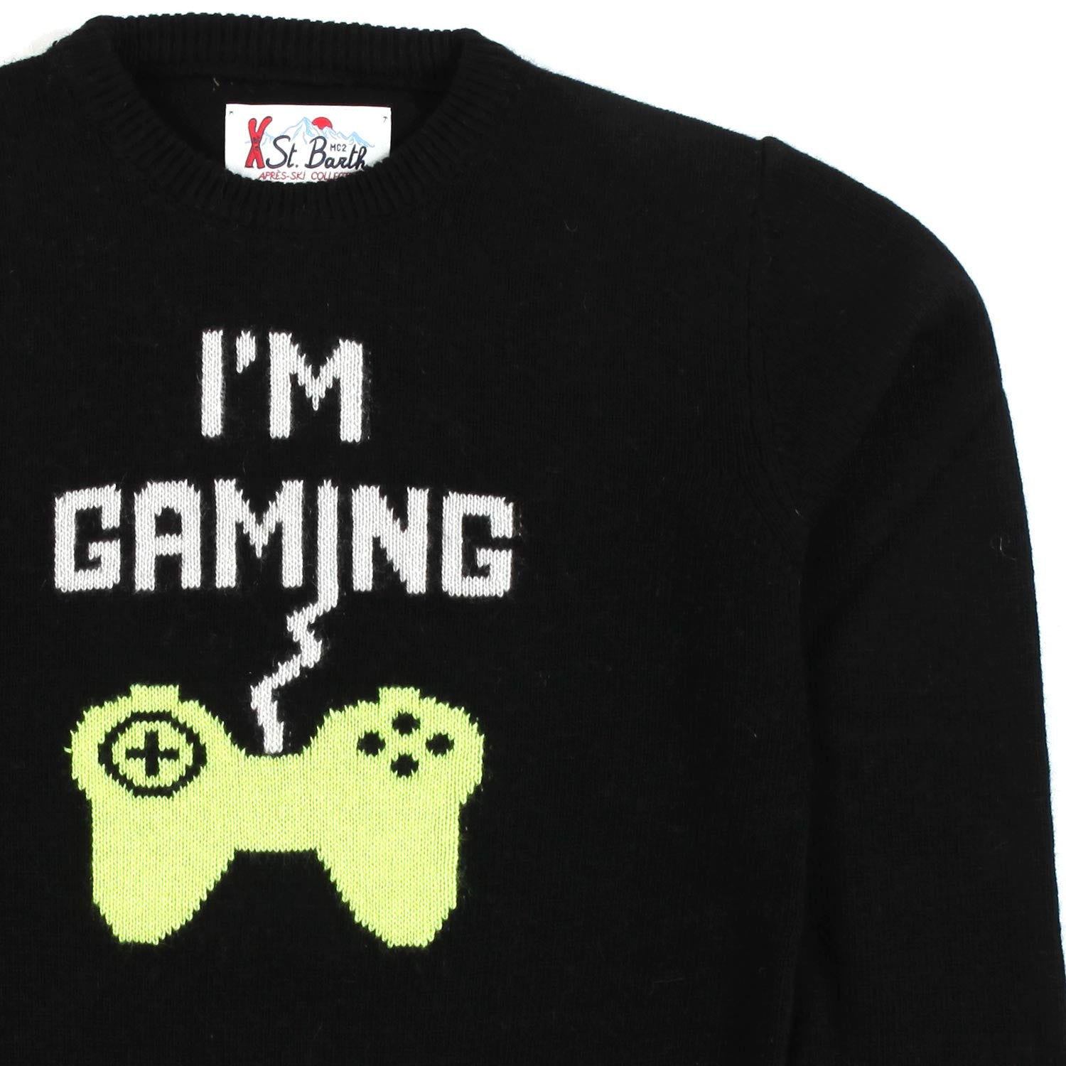 MAGLIONE DOUGLAS GAMING NERO BAMBINO E TEEN - annameglio.com abbigliamento moda