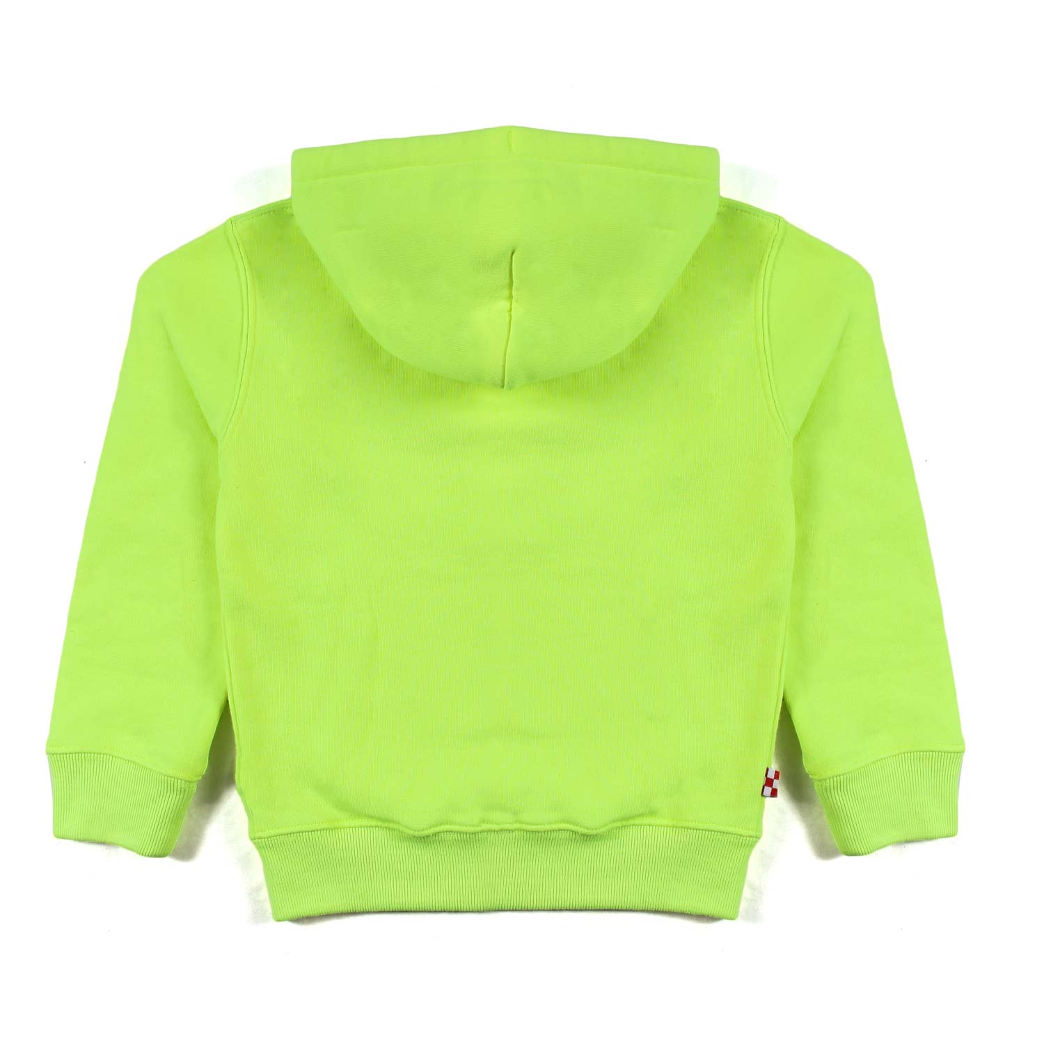 FELPA OLIVER GIALLO FLUO CON CAPPUCCIO - annameglio.com abbigliamento moda