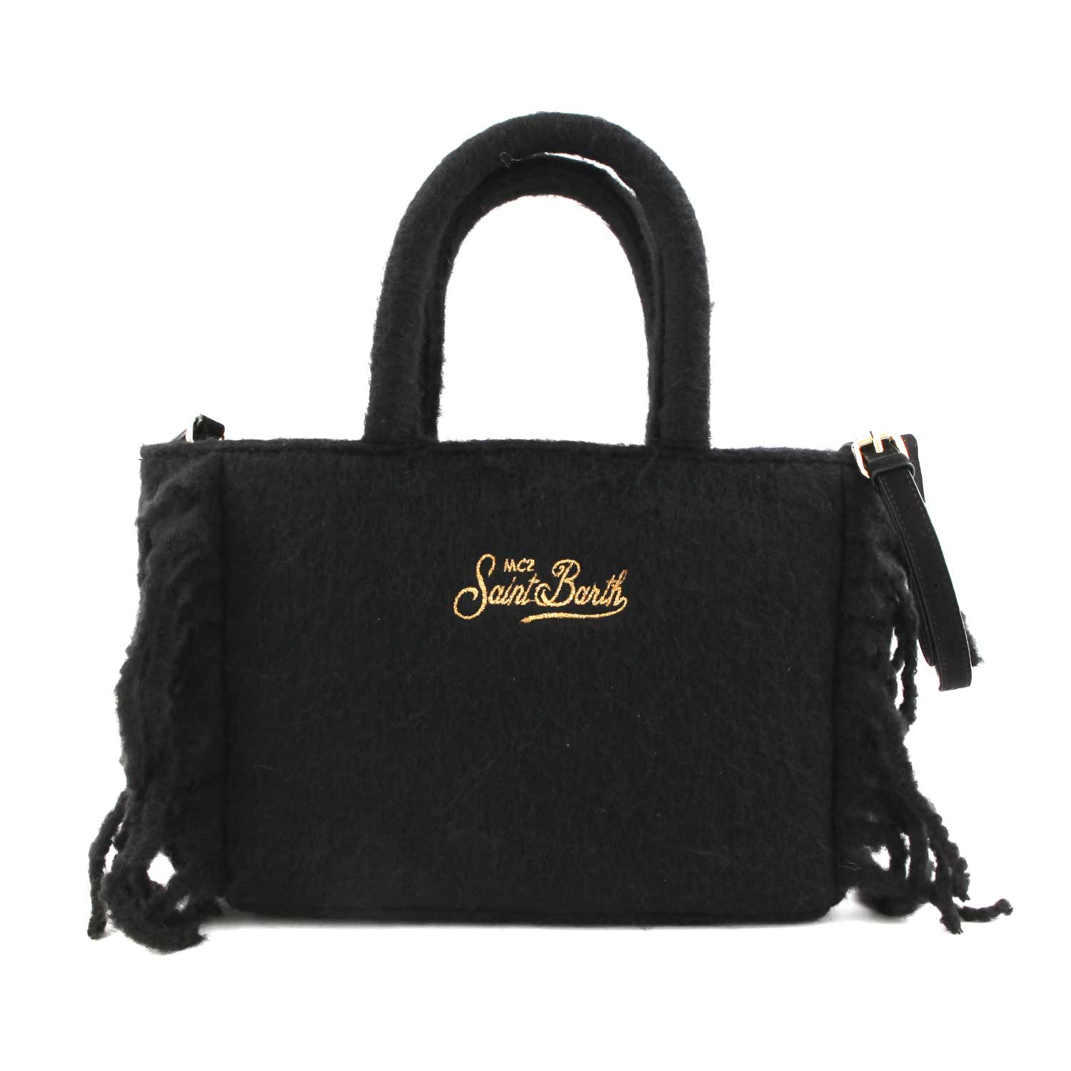 BORSA COLETTE BLANKET NERA E ORO - annameglio.com abbigliamento moda