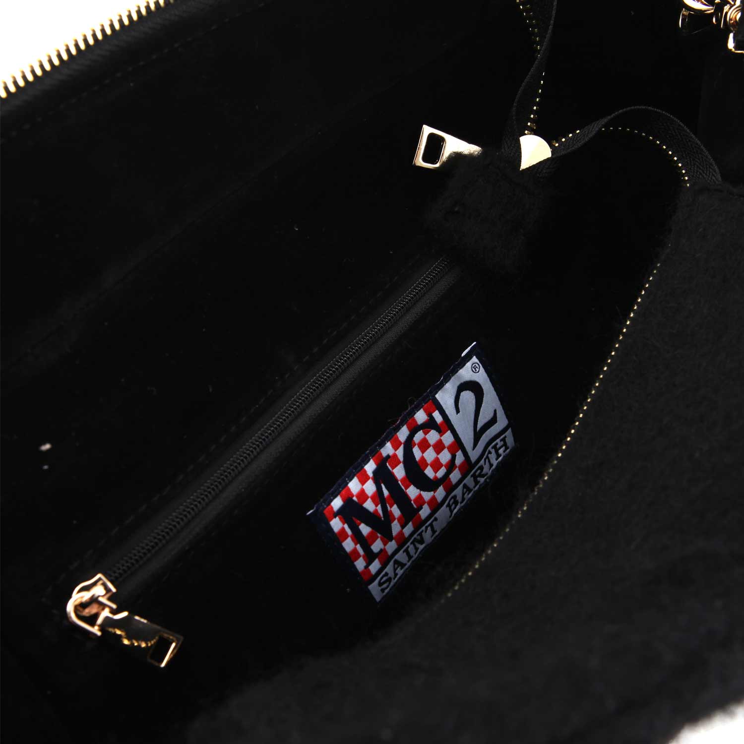 BORSA COLETTE BLANKET NERA E ORO - annameglio.com abbigliamento moda